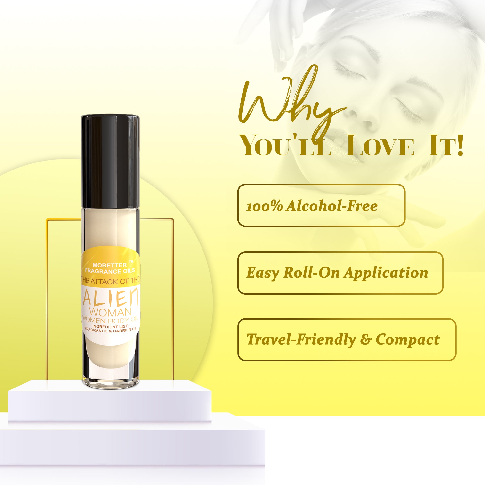 Image of Attack of the Alien Women Perfume Body Oil