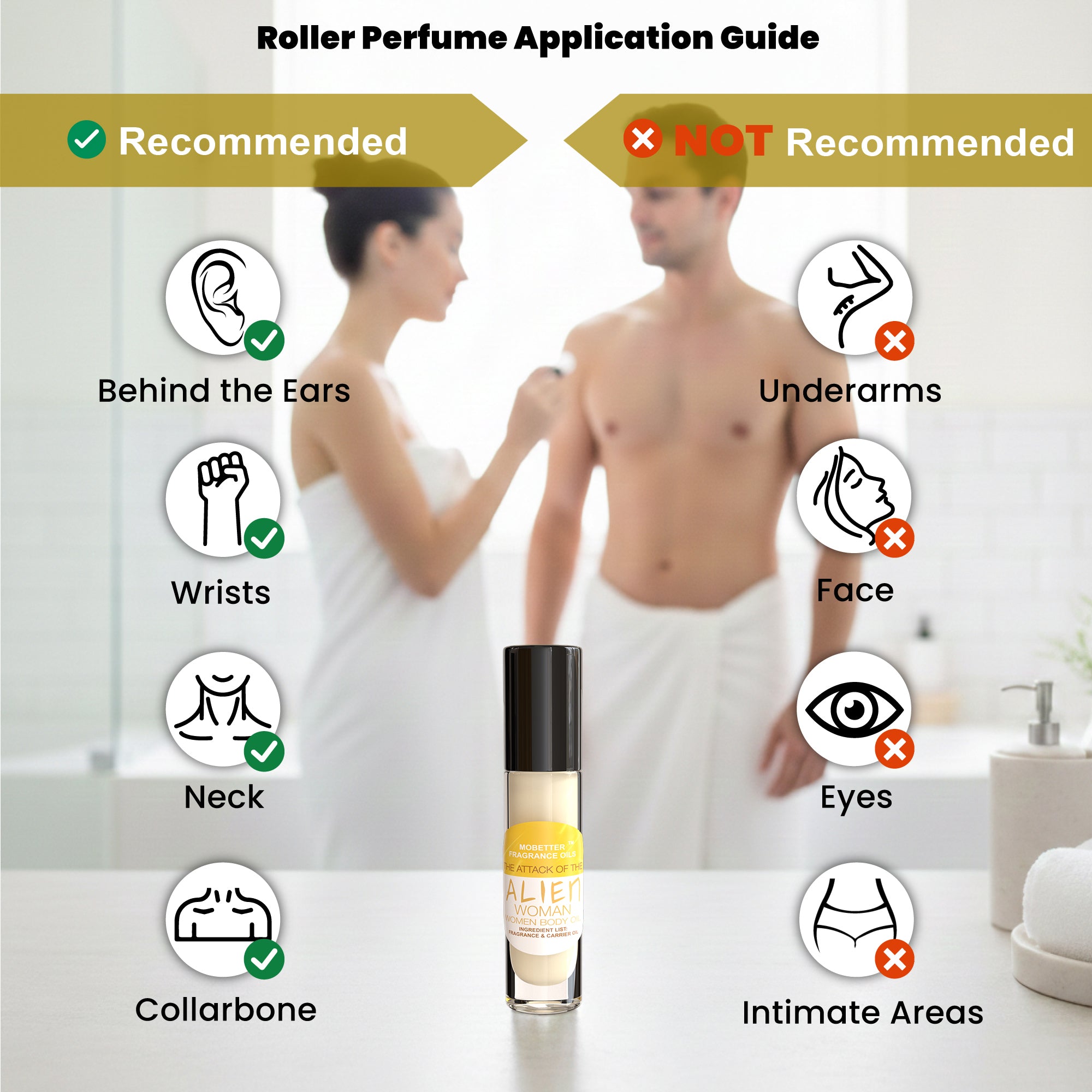 Image of Attack of the Alien Women Perfume Body Oil