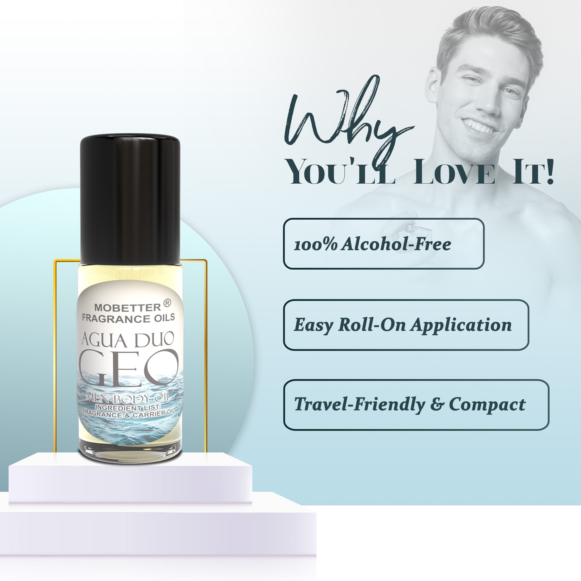 Image of Agua Duo Geo 1 Oz Perfume Body Oil