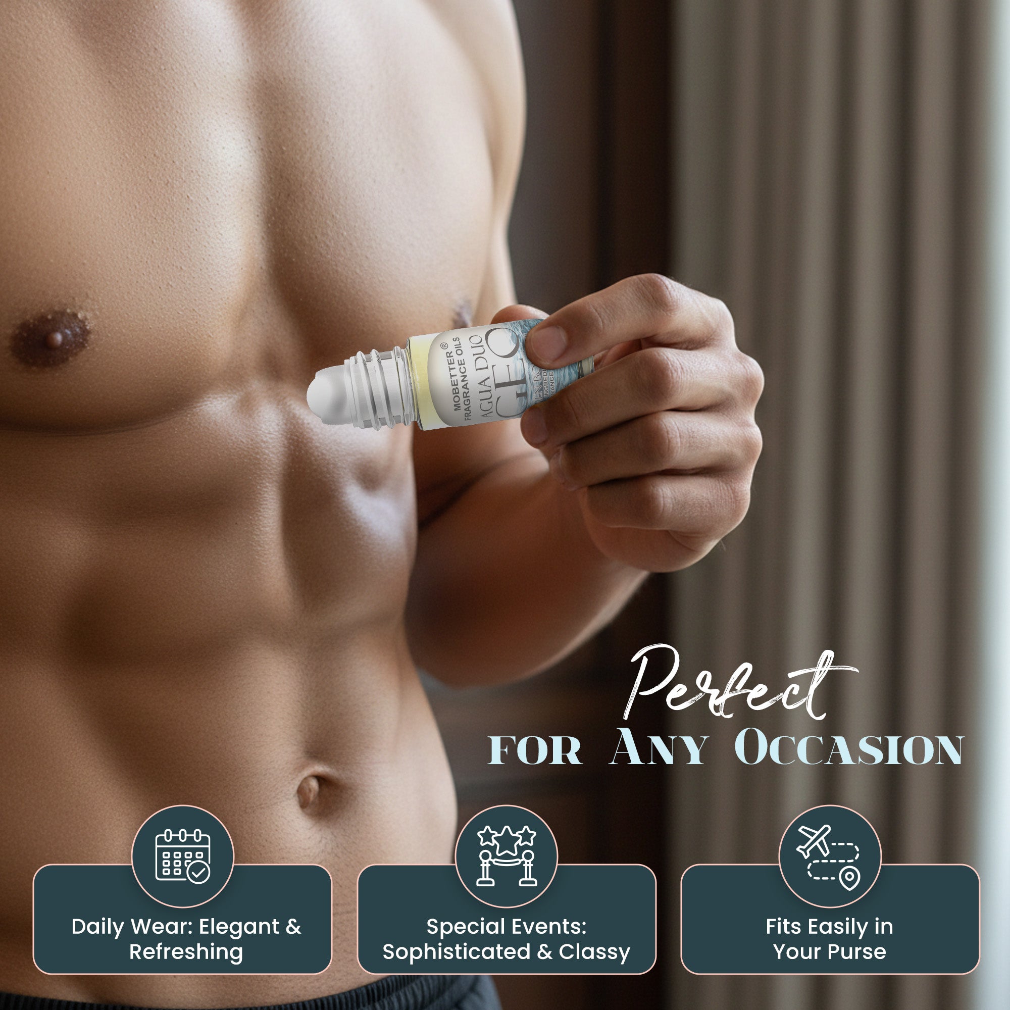 Image of Agua Duo Geo 1 Oz Perfume Body Oil