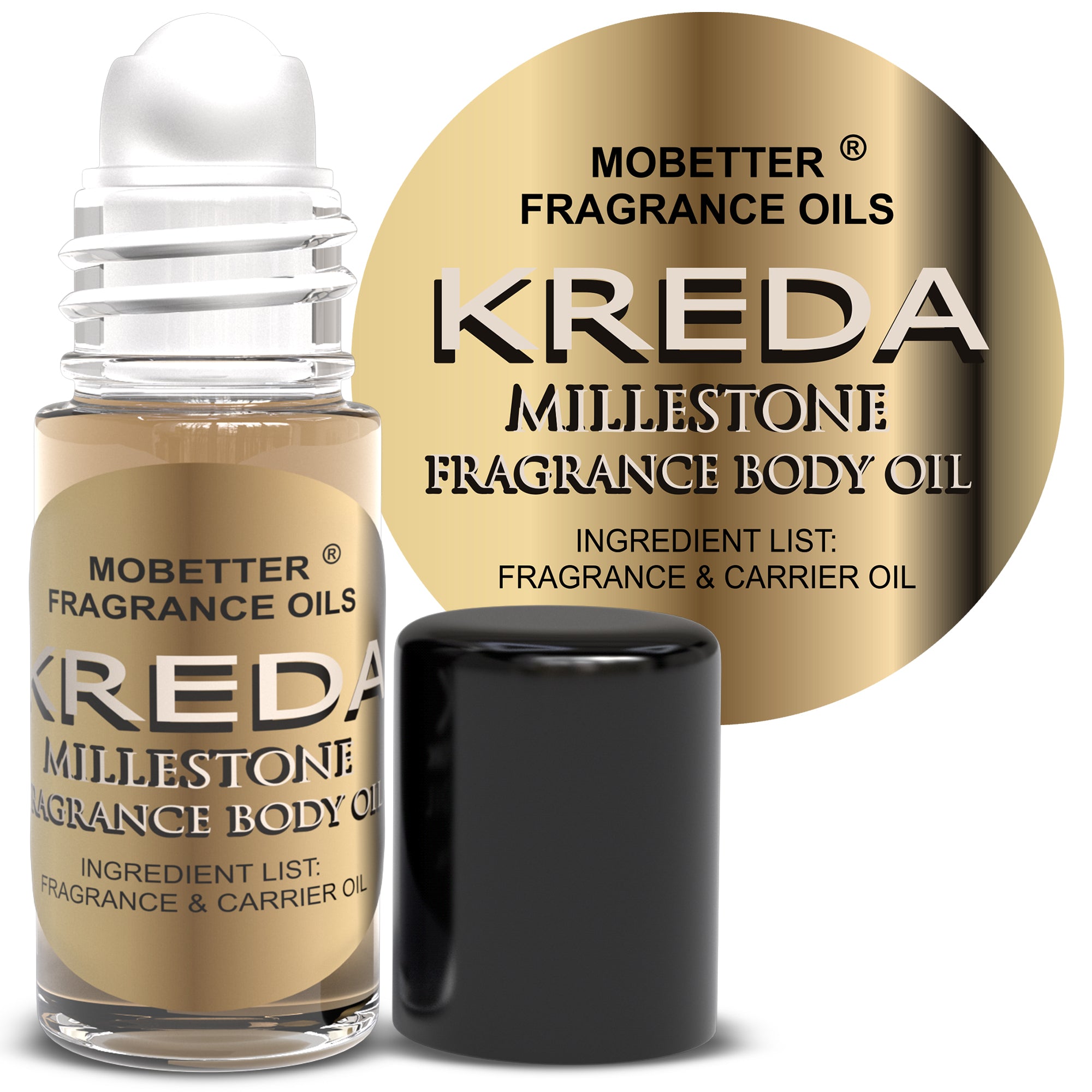 Image of Kreda Millestone 1 Oz Perfume Body Oil