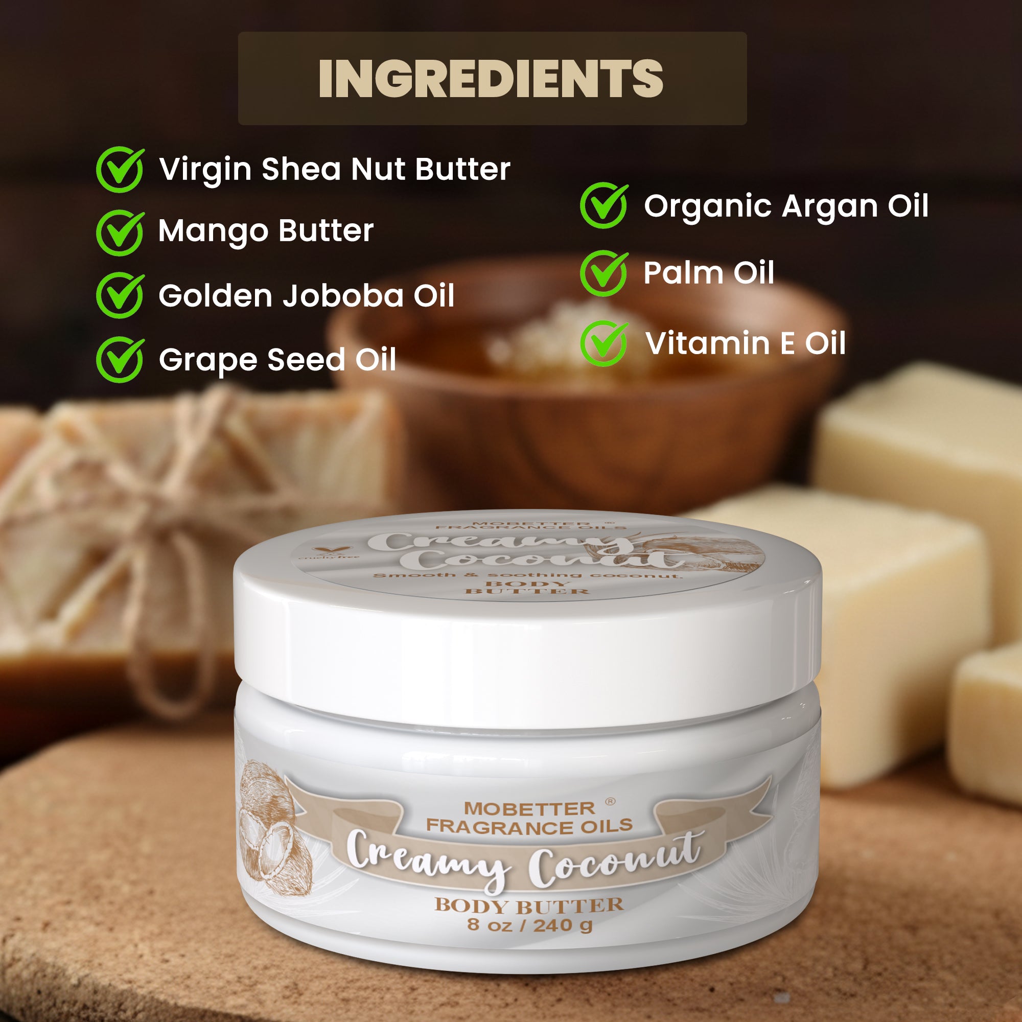 Image of Creamy Coconut Body Butter
