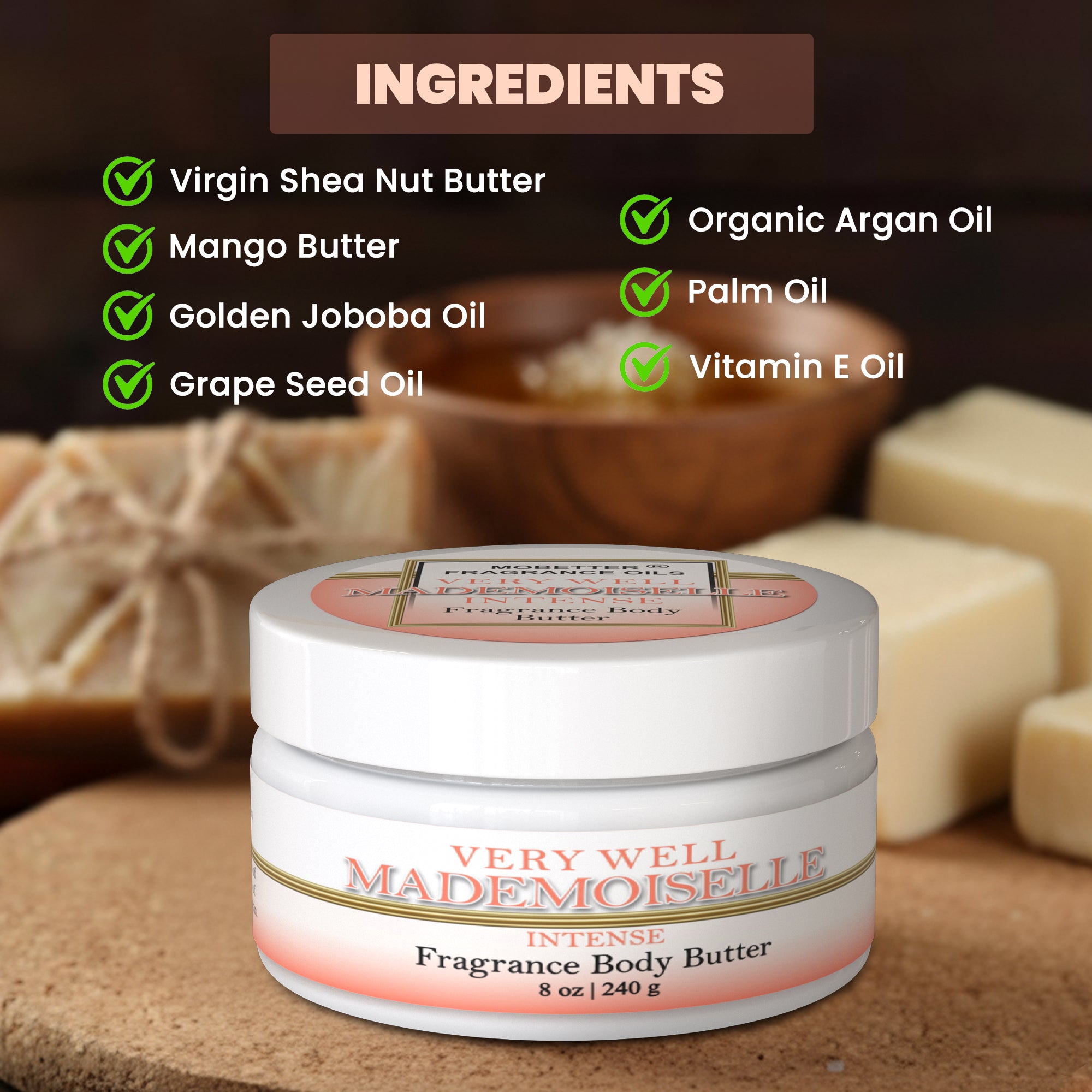 Image of Very Well Mademoiselle Intense Body Butter
