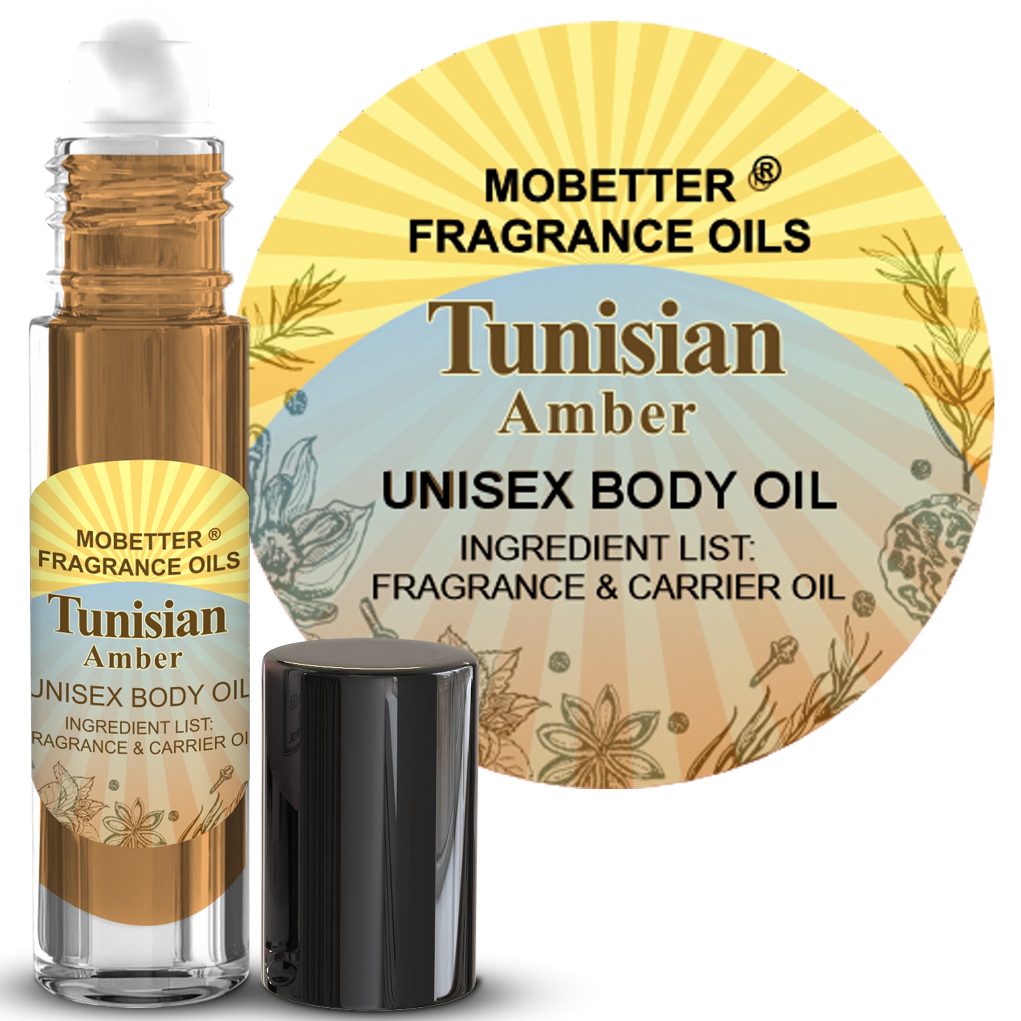 Image of Tunisian Amber Perfume Body Oil