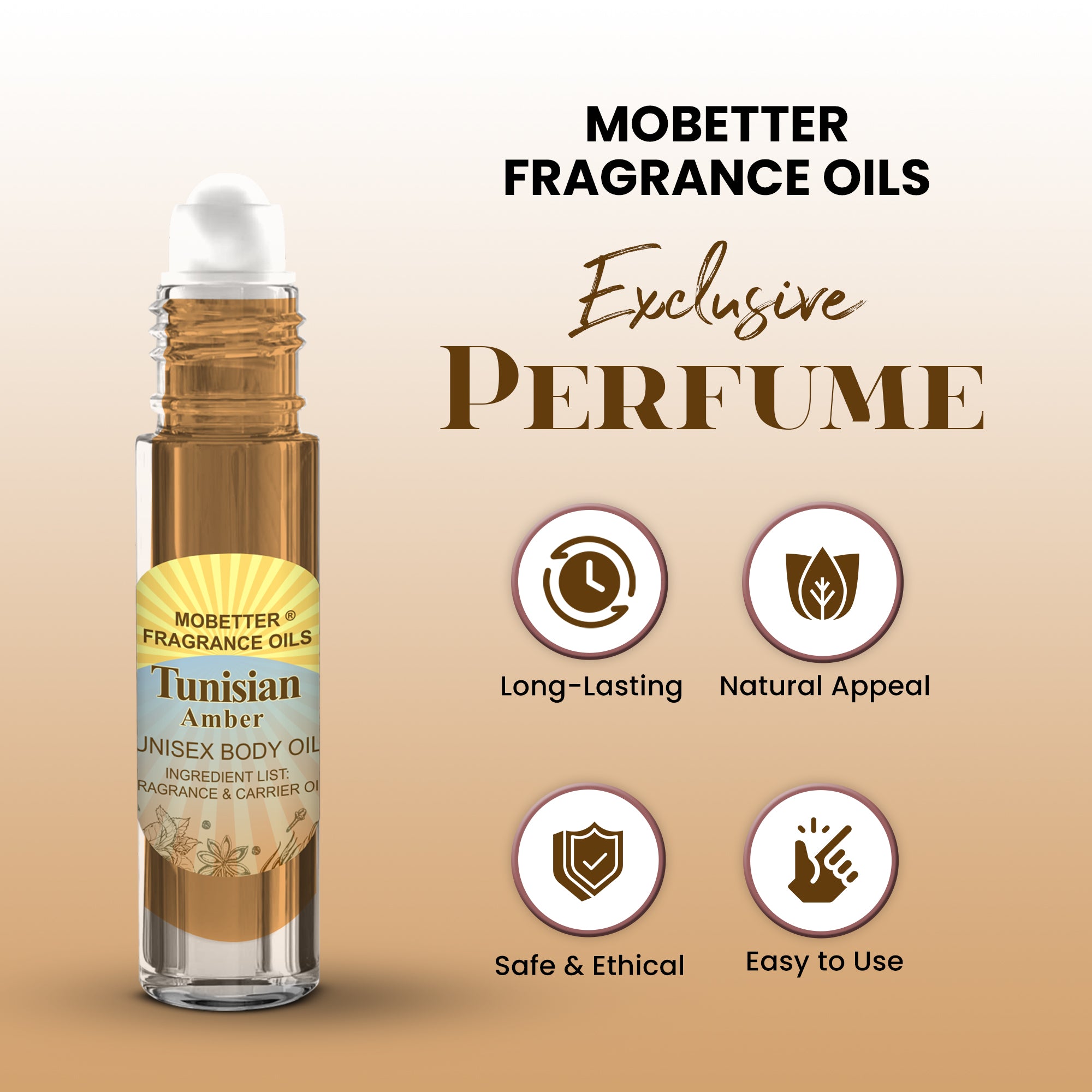 Image of Tunisian Amber Perfume Body Oil