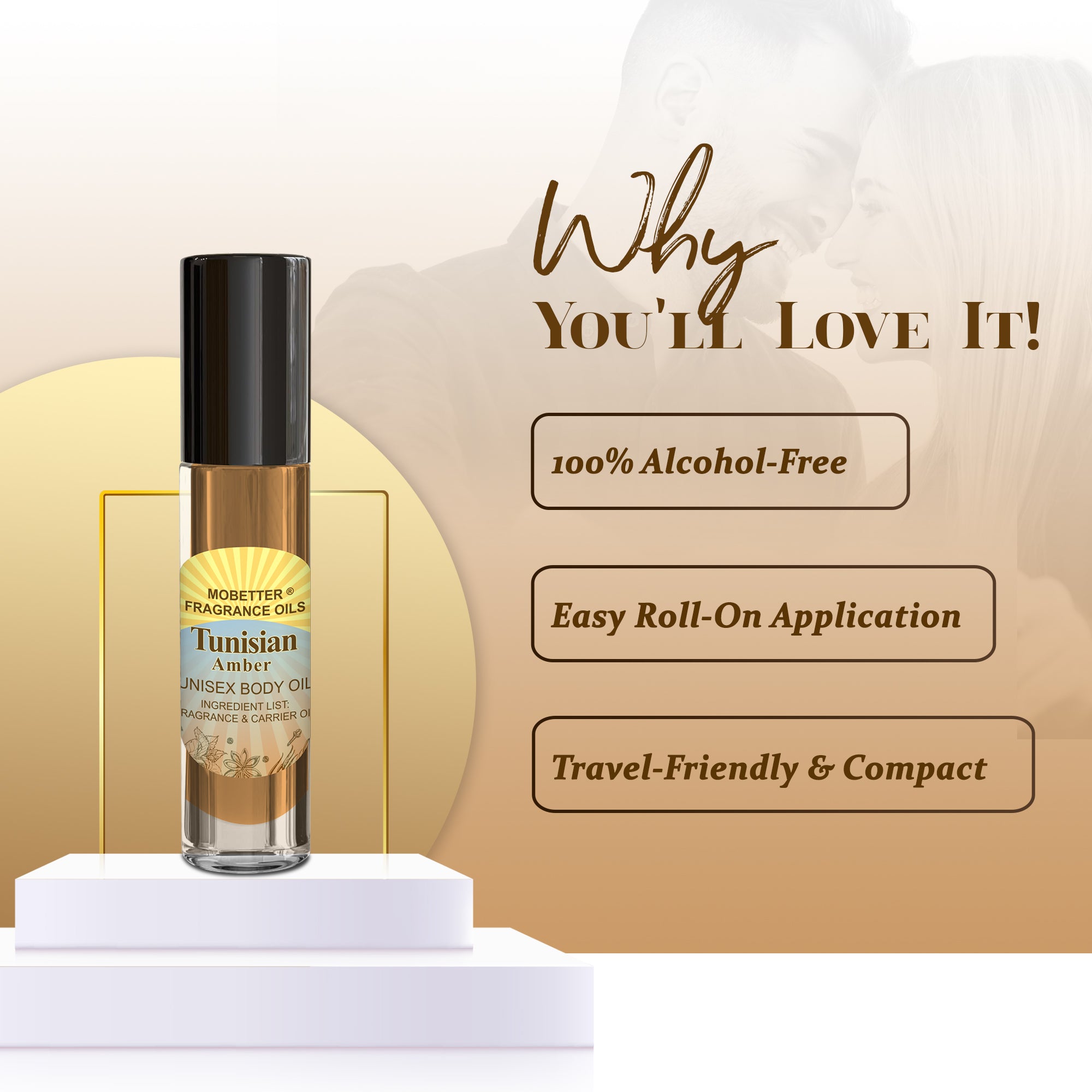 Image of Tunisian Amber Perfume Body Oil
