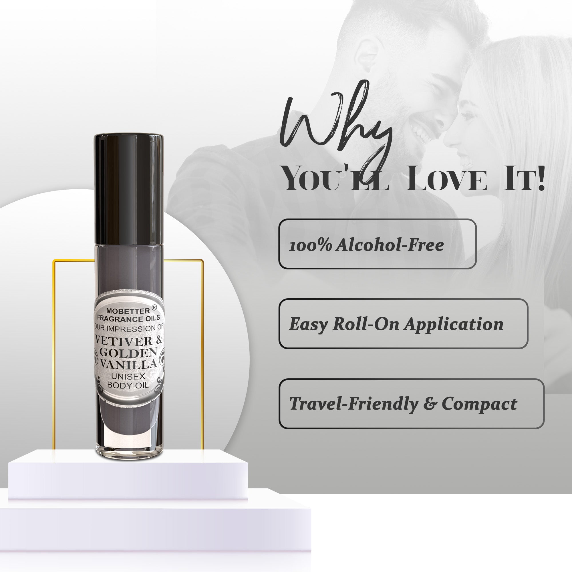 Image of Vetiver & Golden Vanilla Perfume Body Oil