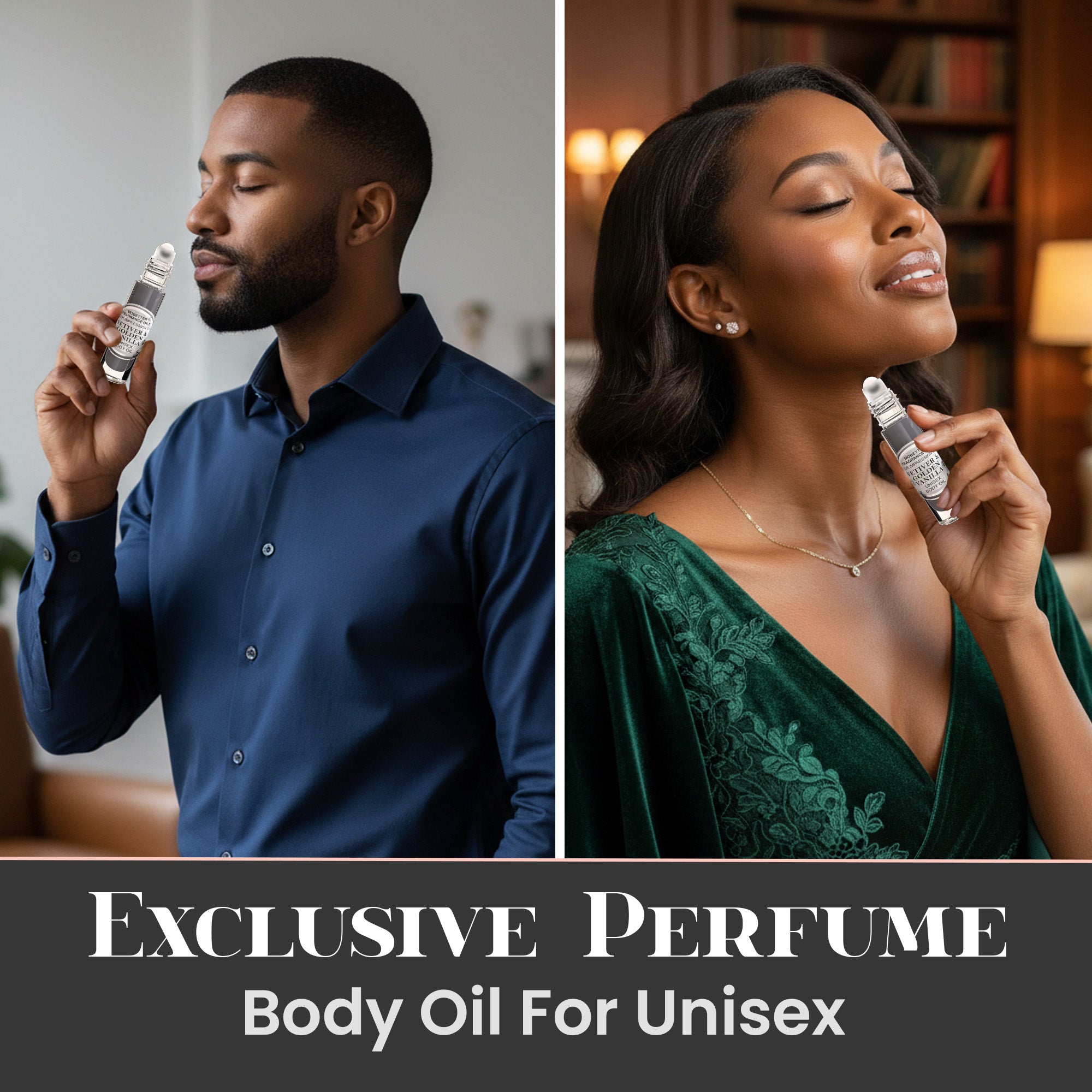 Image of Vetiver & Golden Vanilla Perfume Body Oil