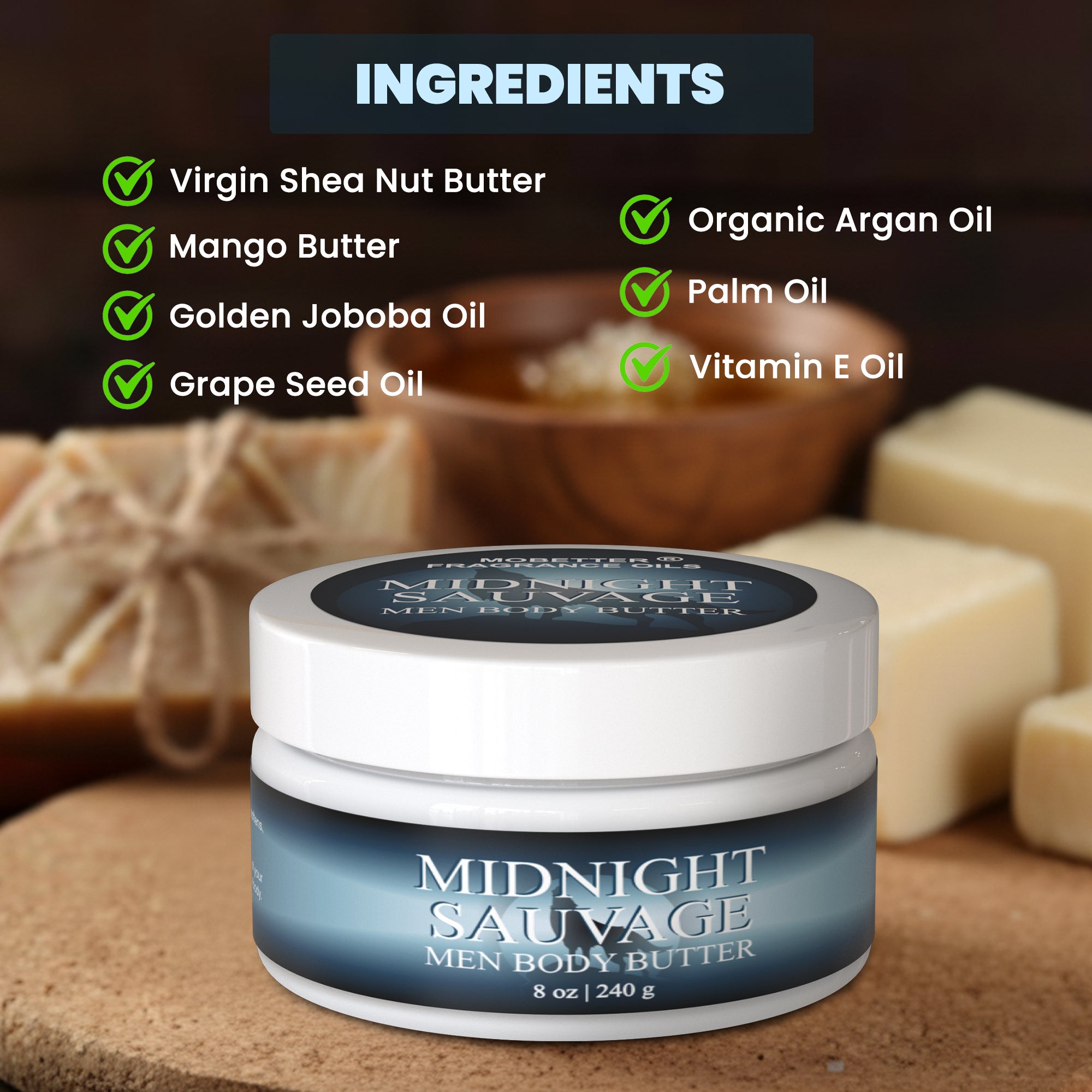 Image of Midnight Sauvage Body Butter