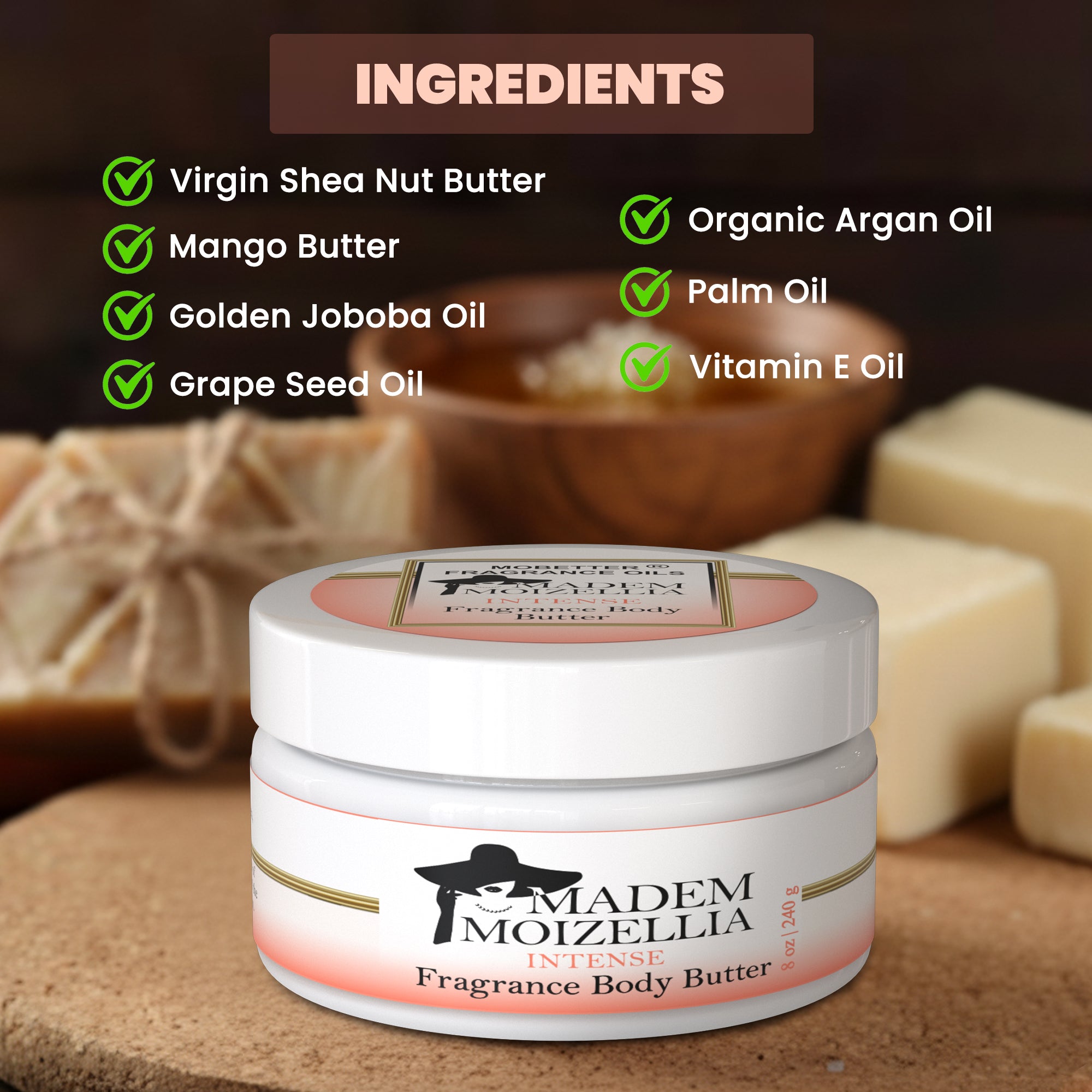 Image of Madem Moizellia Intense Body Butter