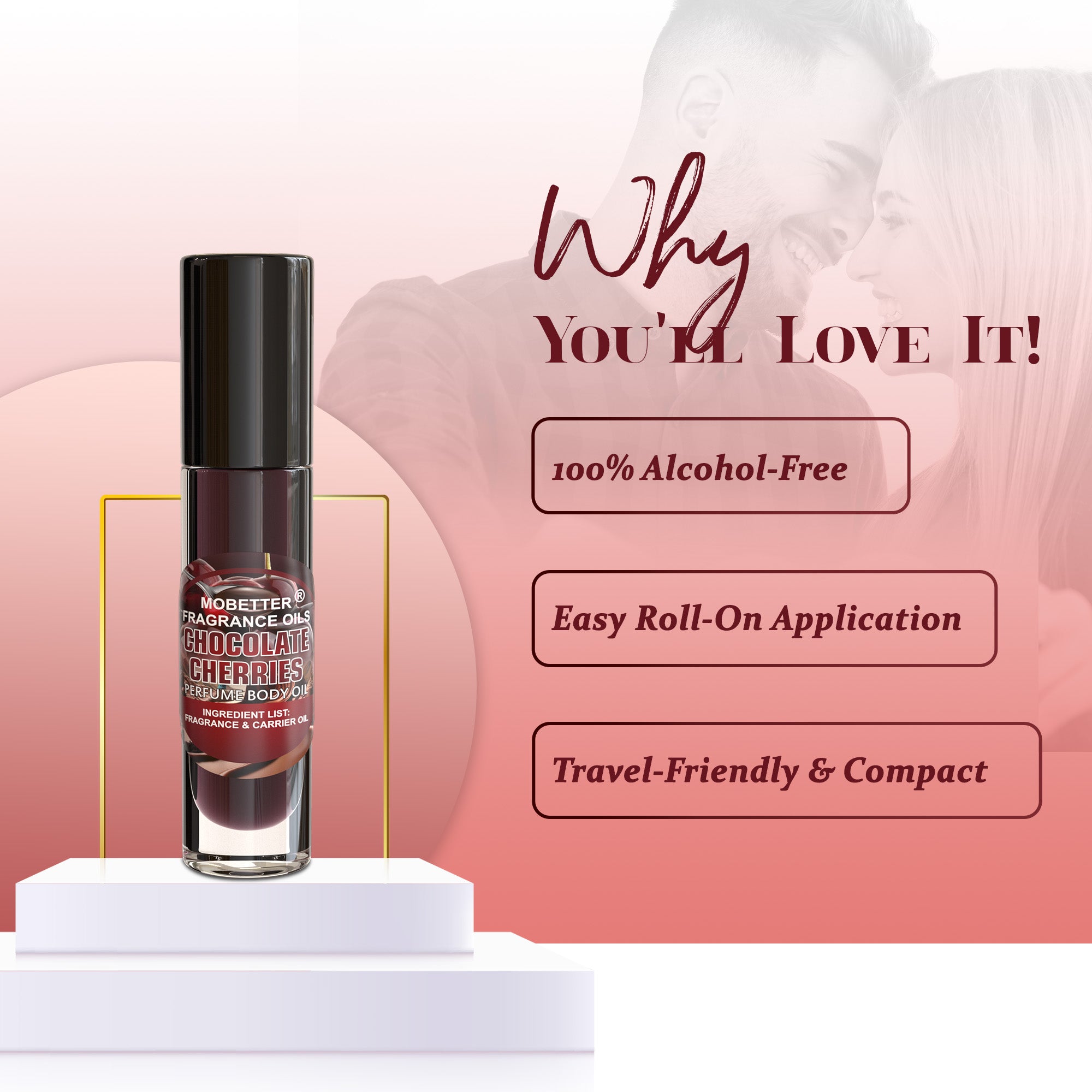 Image of Chocolate Cherries Perfume Body Oil