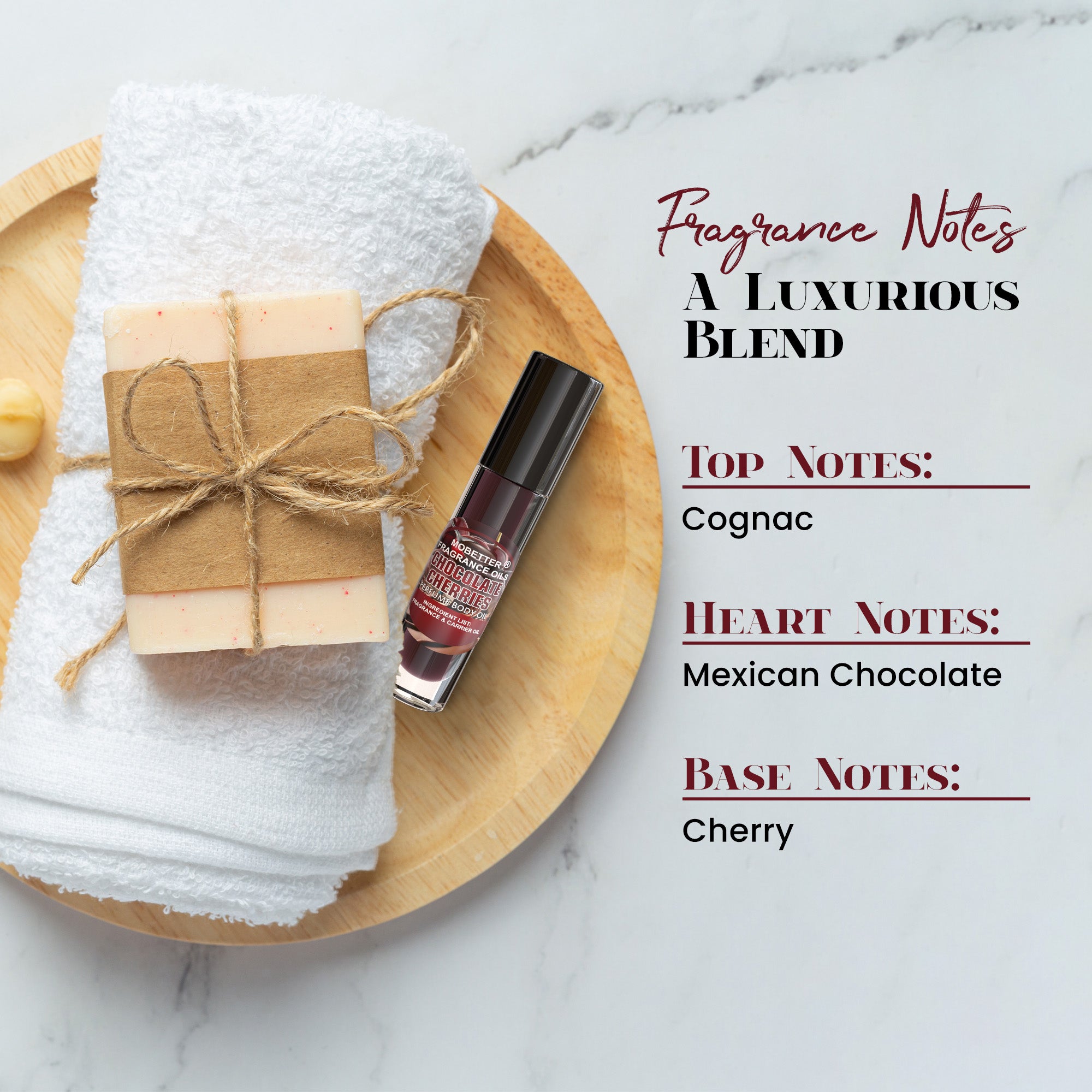 Image of Chocolate Cherries Perfume Body Oil
