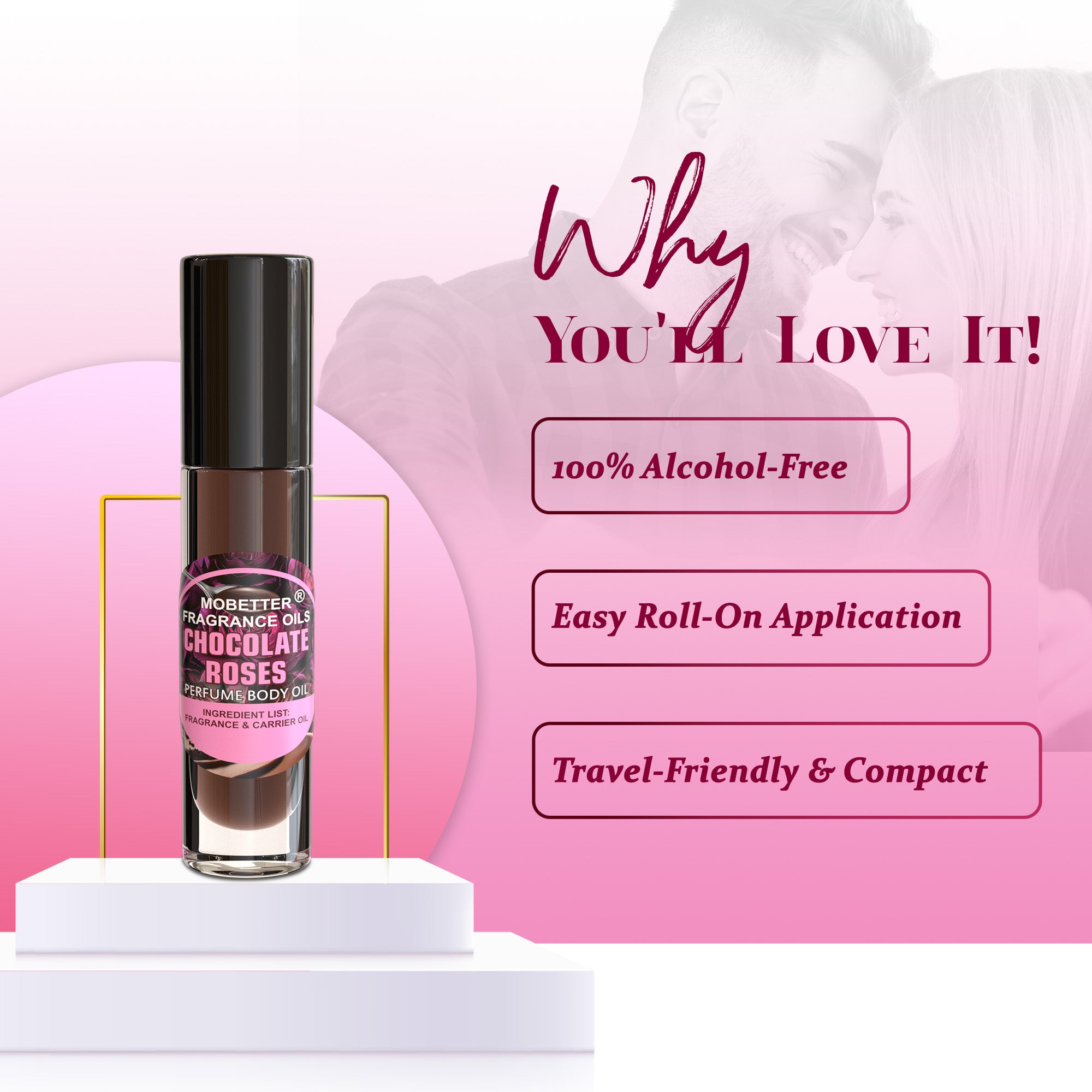 Image of Chocolate Roses Perfume Body Oil