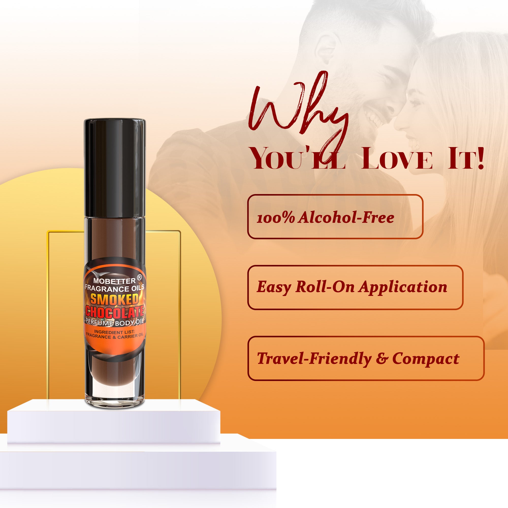 Image of Smoked Chocolate Perfume Body Oil
