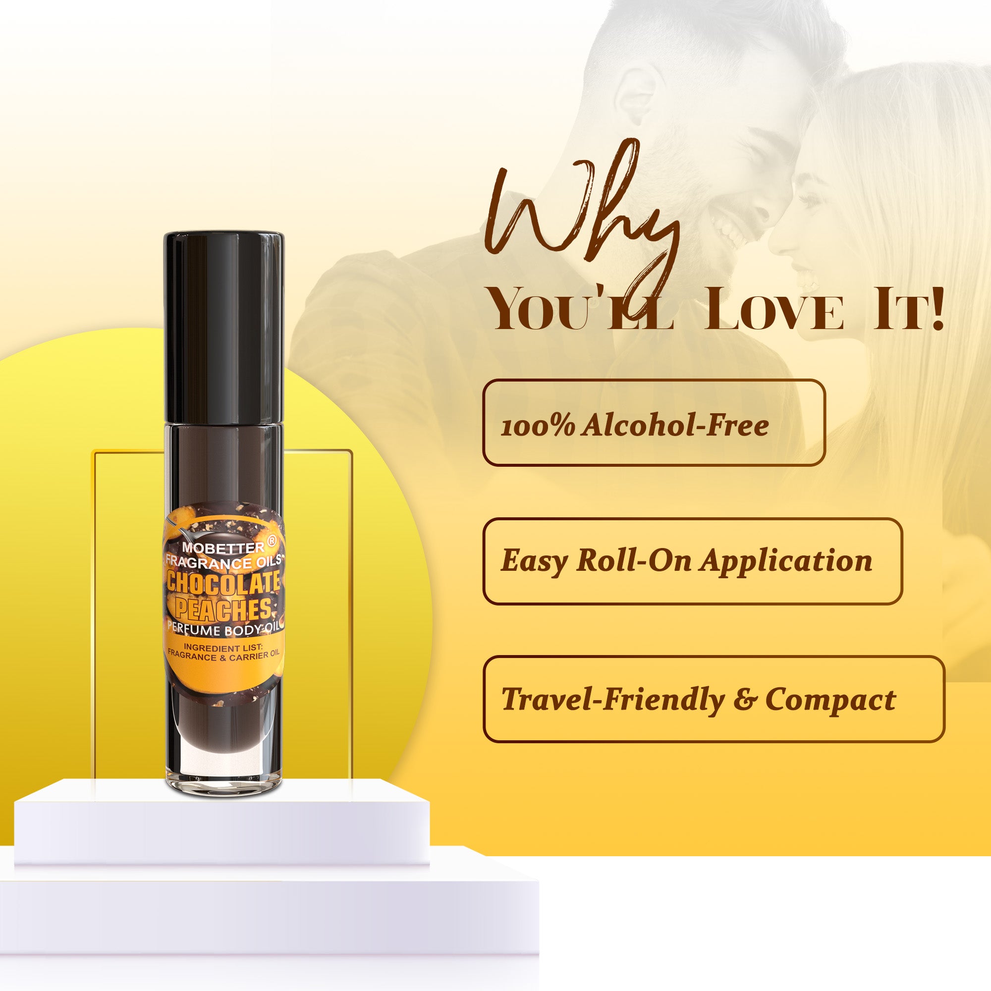 Image of Chocolate Peaches Perfume Body Oil