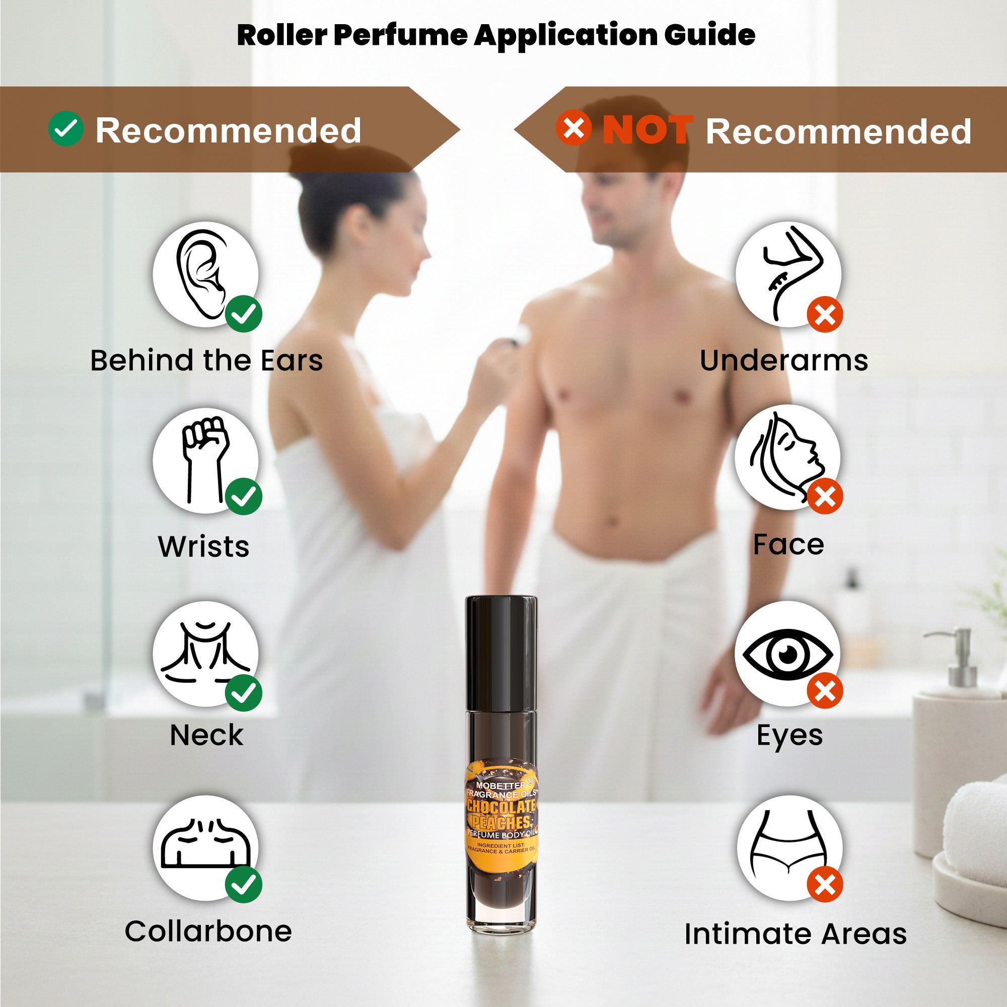 Image of Chocolate Peaches Perfume Body Oil