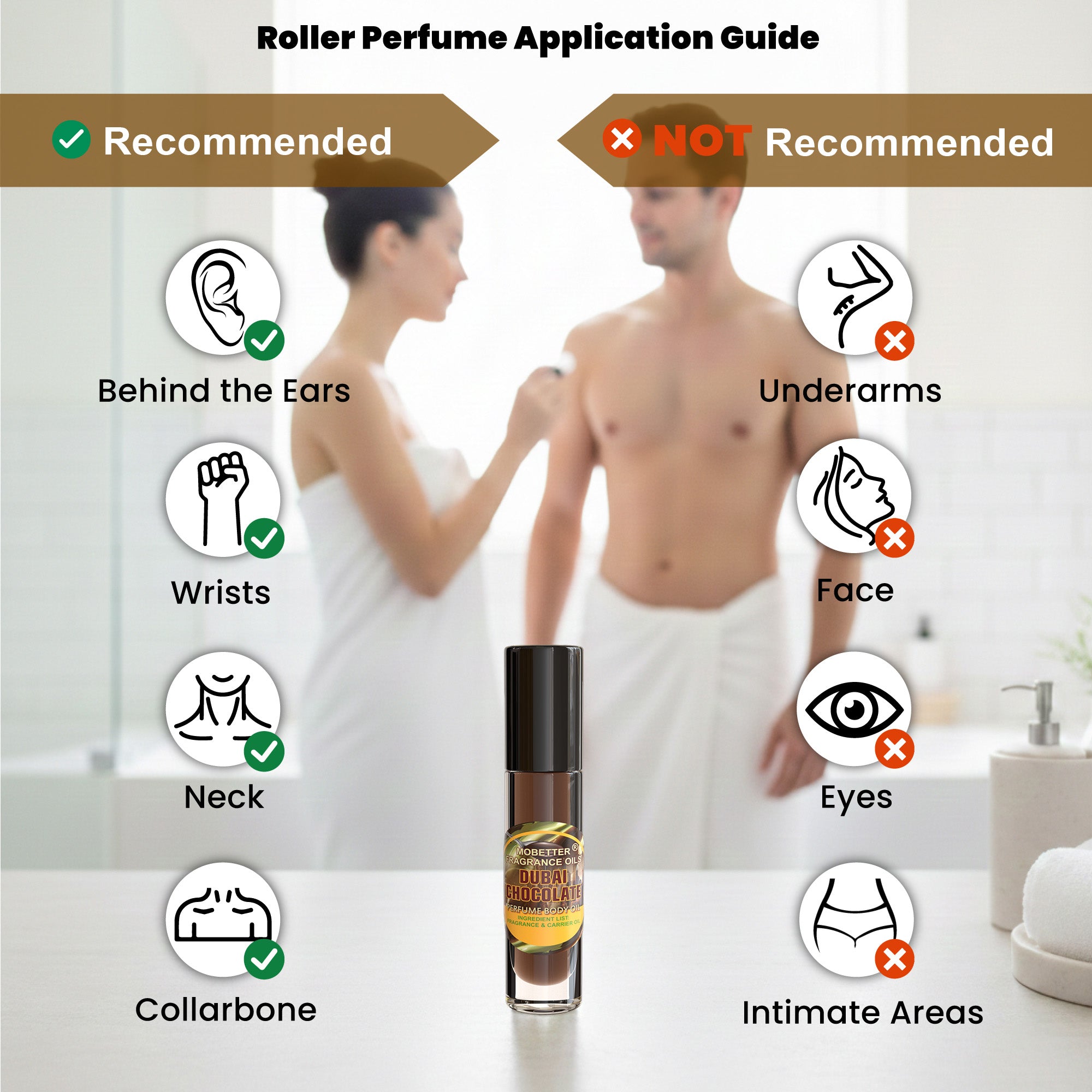Image of Dubai Chocolate Perfume Body Oil