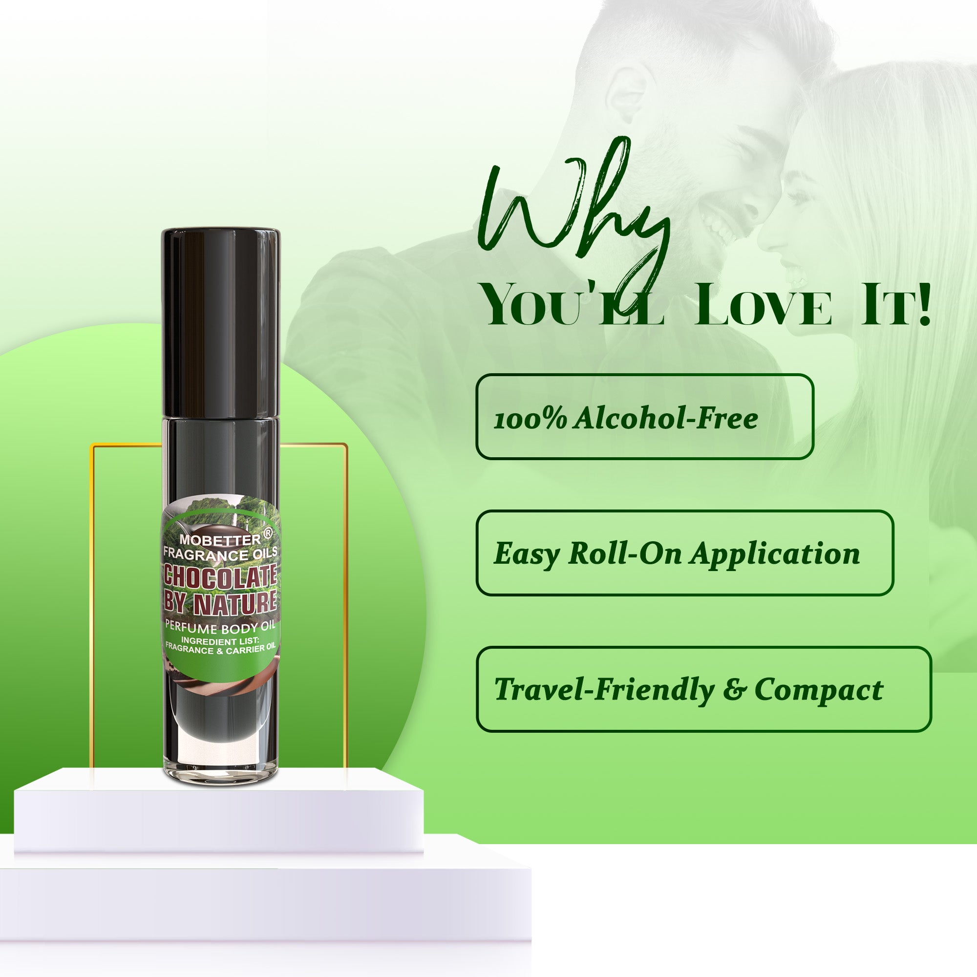 Image of Chocolate By Nature Perfume Body Oil
