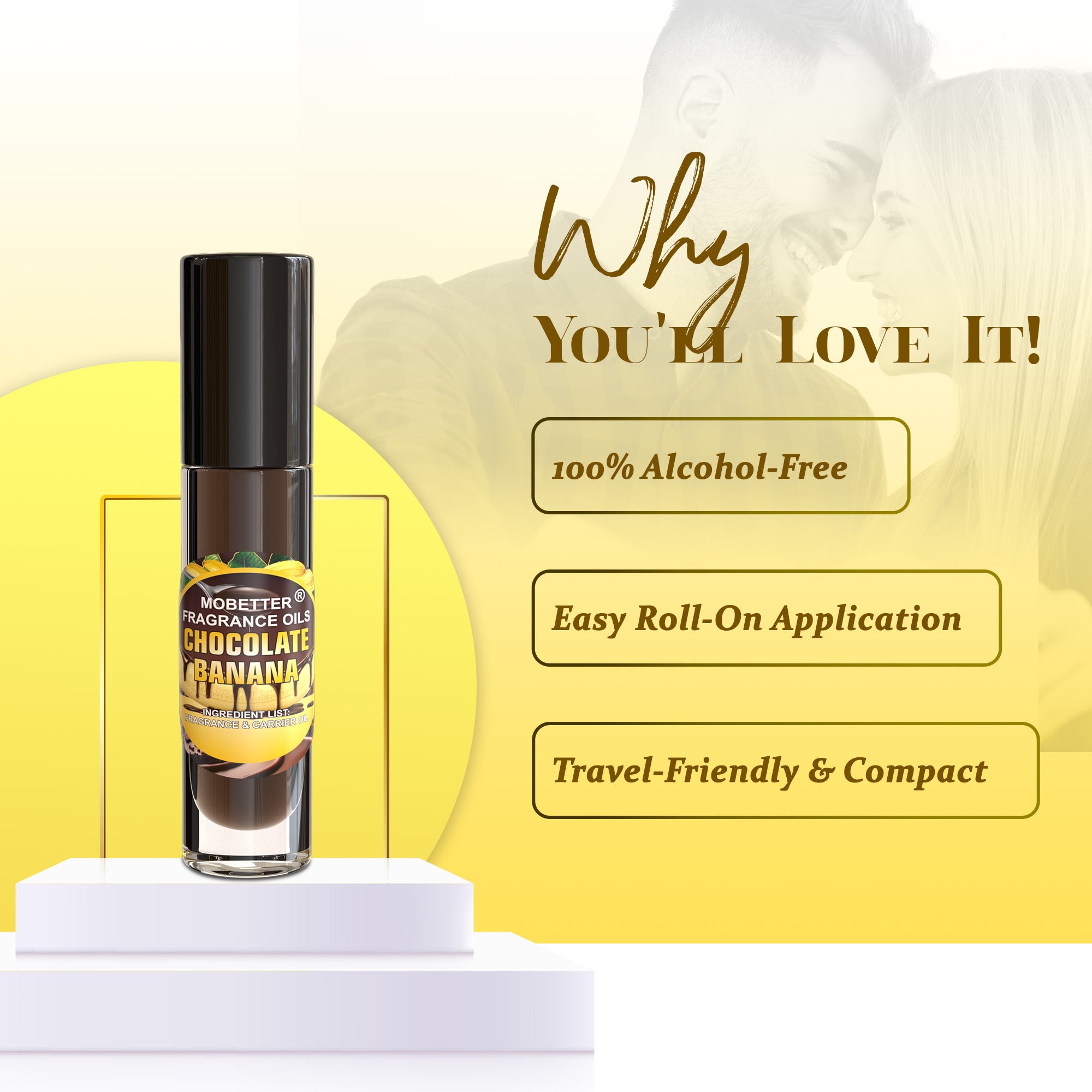 Image of Chocolate Banana Perfume Body Oil