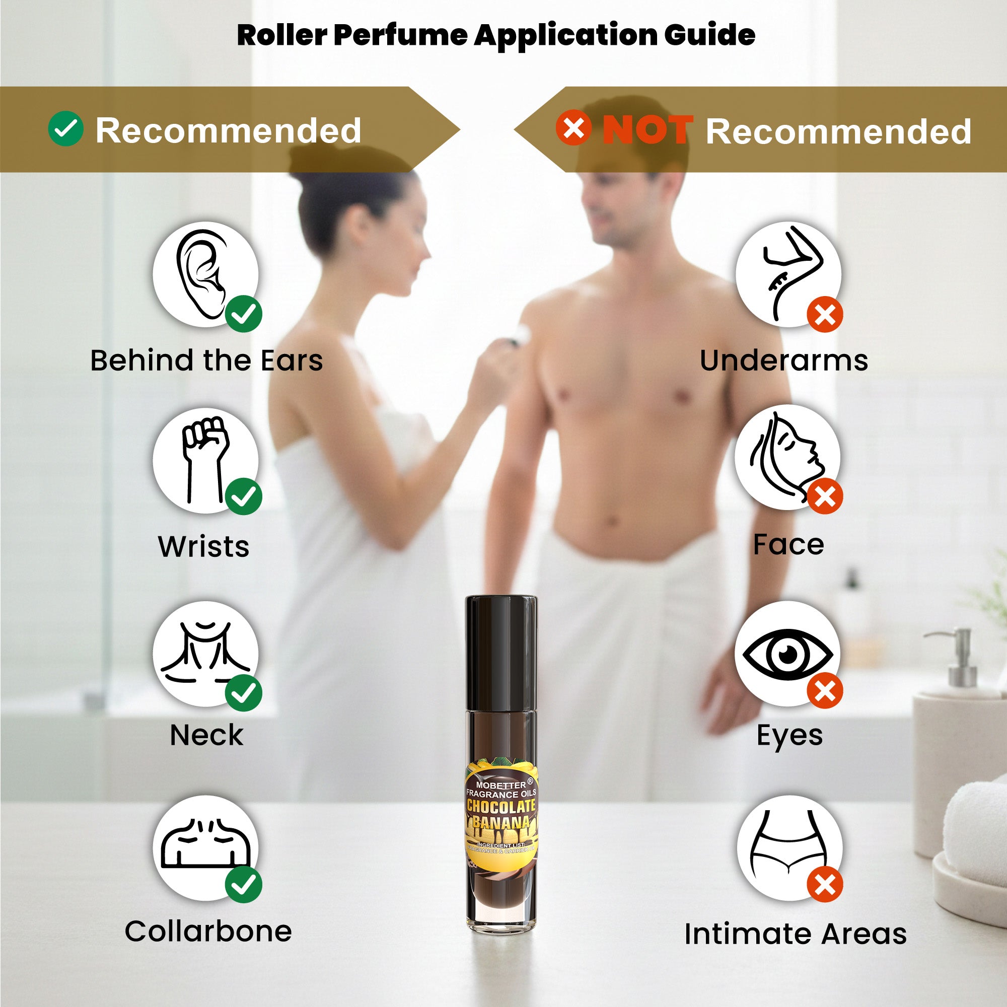 Image of Chocolate Banana Perfume Body Oil