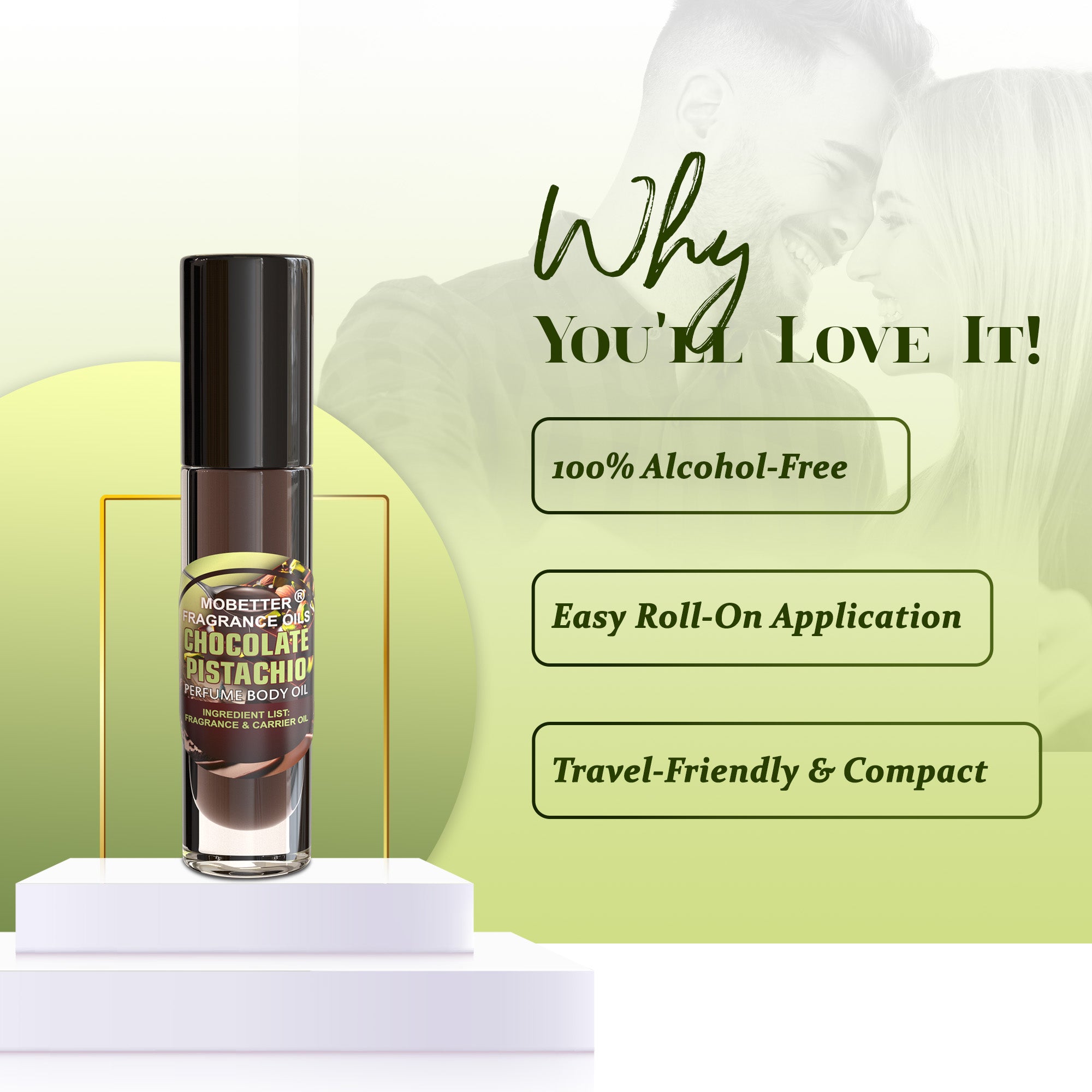 Image of Chocolate Pistachio Perfume Body Oil