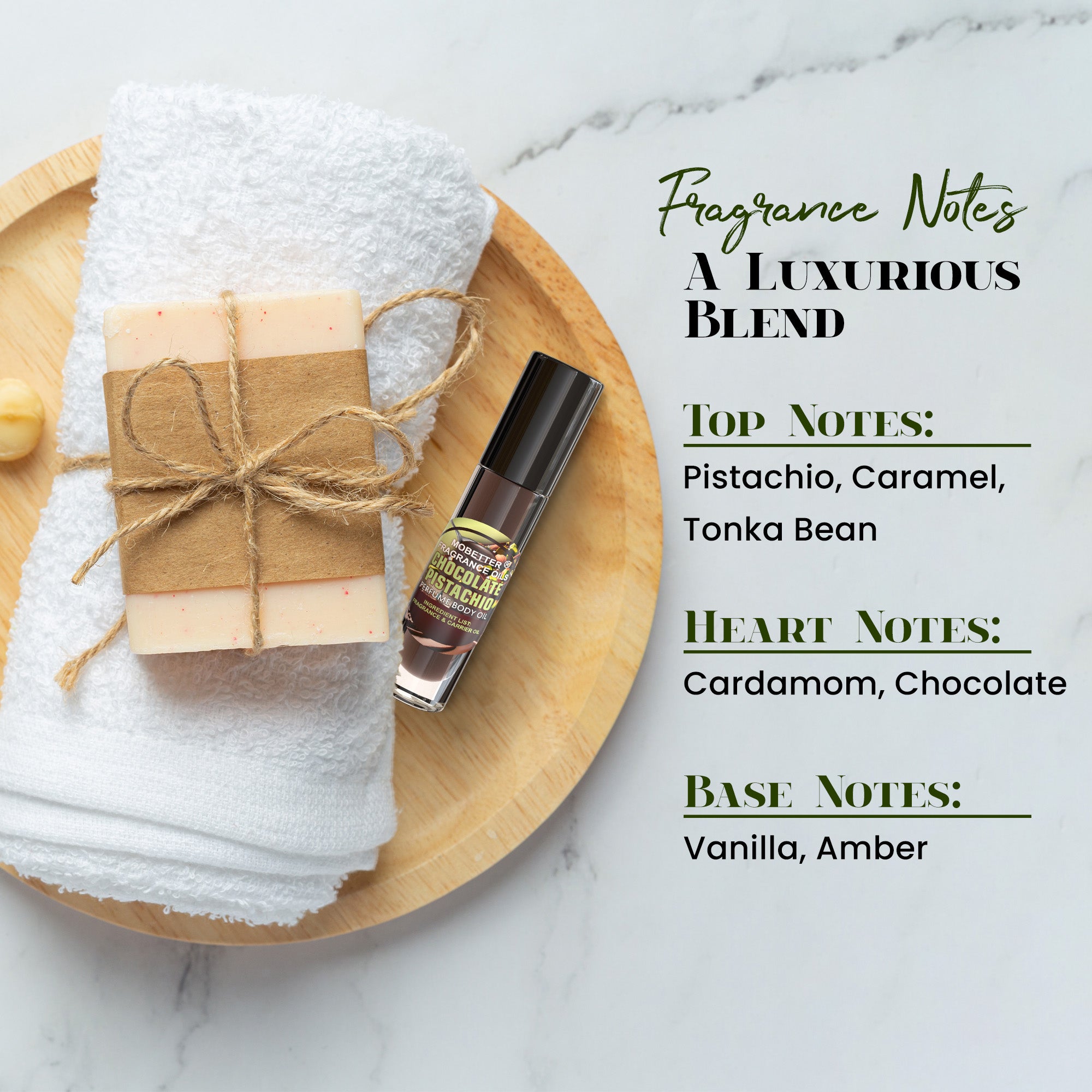 Image of Chocolate Pistachio Perfume Body Oil