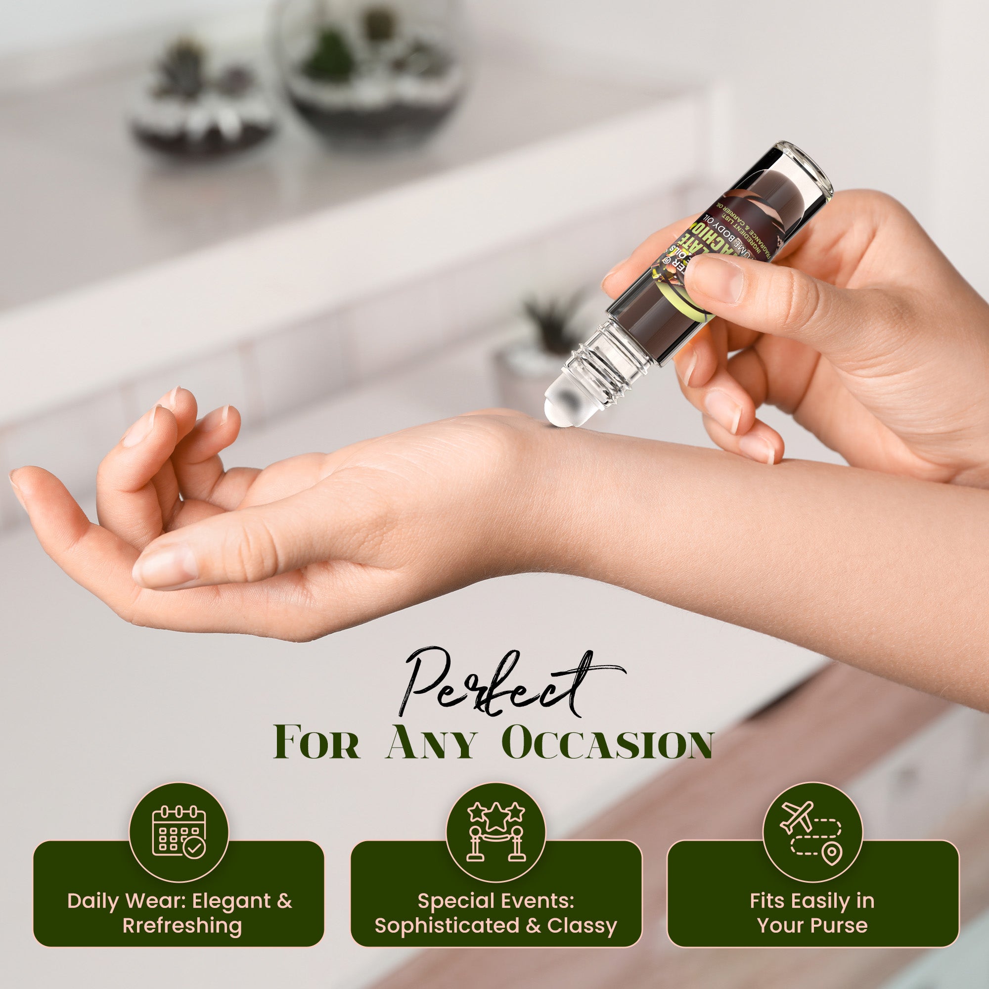 Image of Chocolate Pistachio Perfume Body Oil