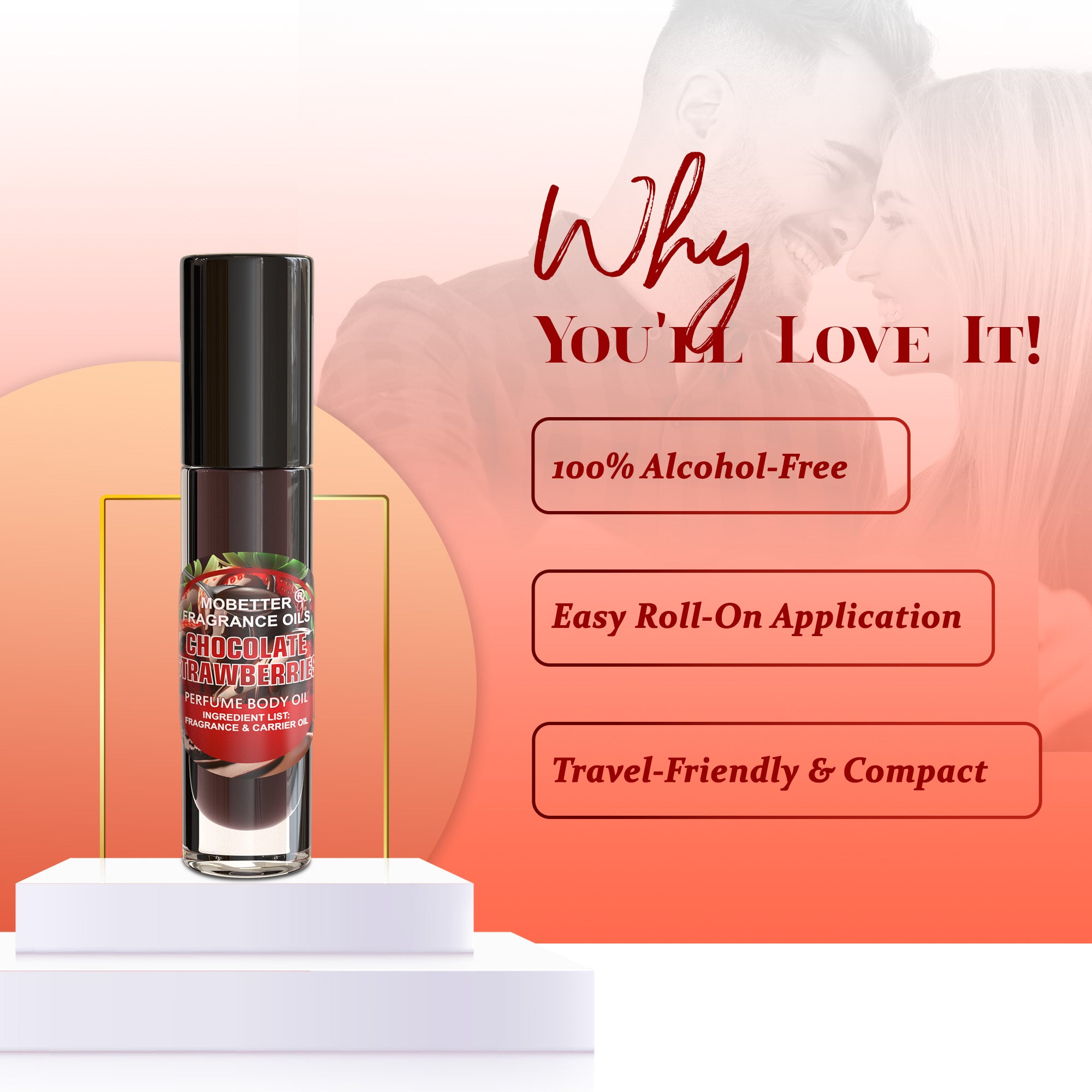 Image of Chocolate Strawberries Perfume Body Oil
