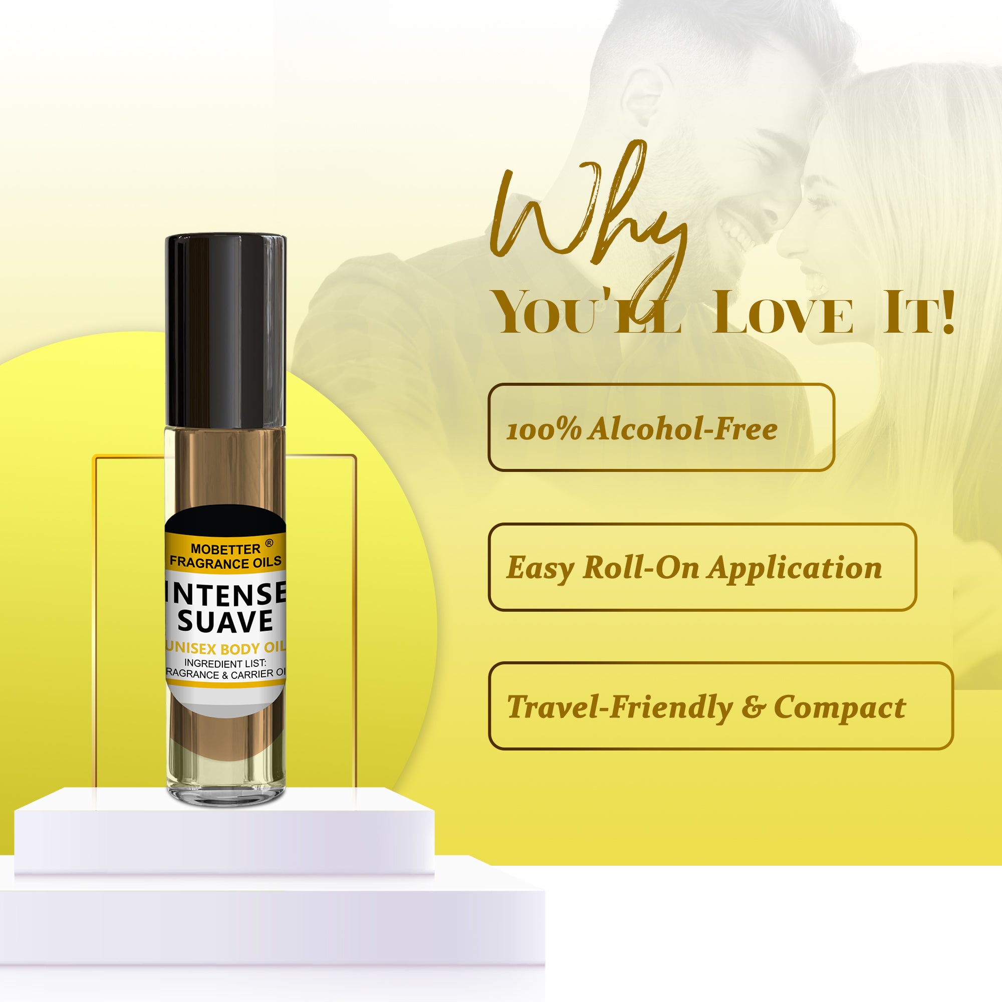 Image of Intense Suave Perfume Body Oil