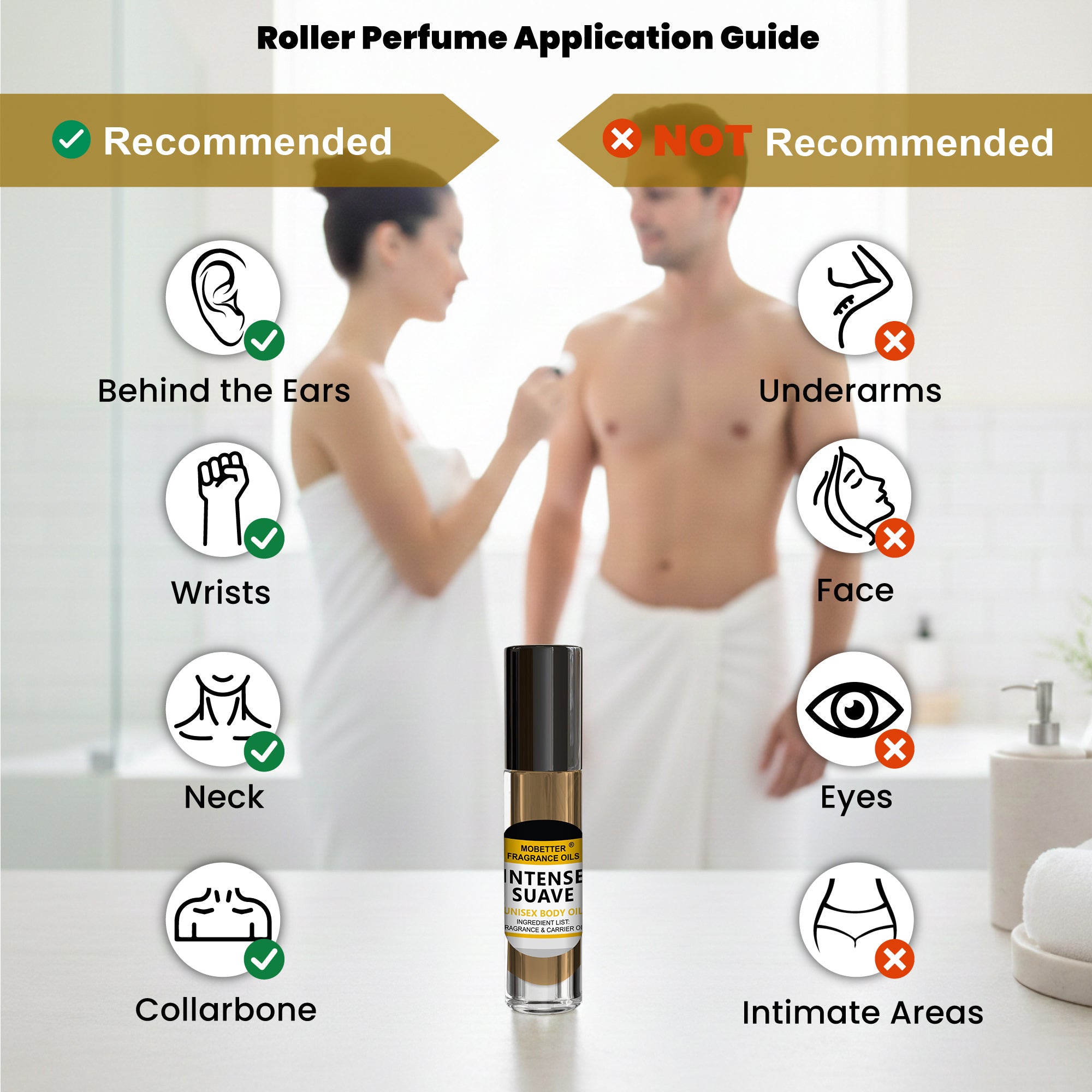 Image of Intense Suave Perfume Body Oil