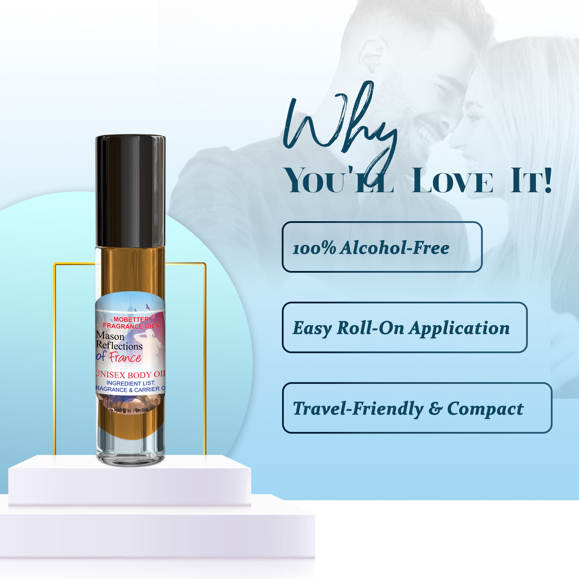 Image of Mason Reflections of France Perfume Body Oil