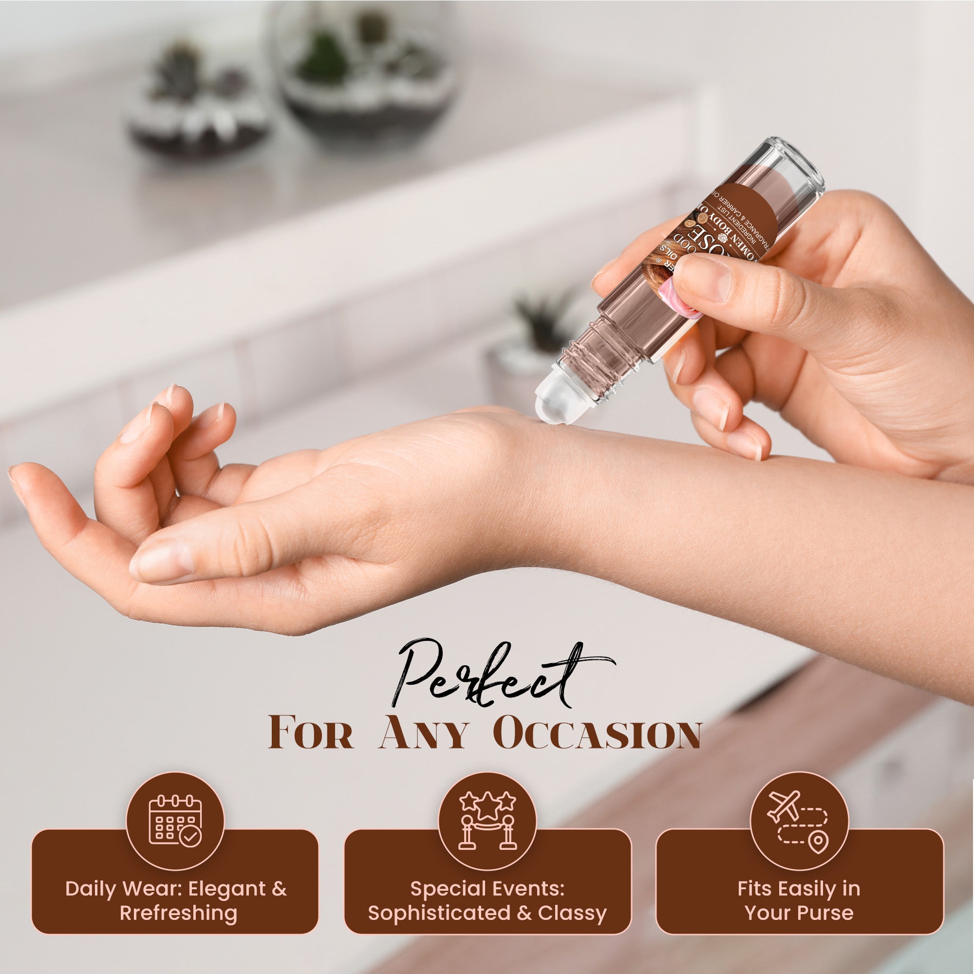 Image of Teakwood Rose Perfume Body Oil