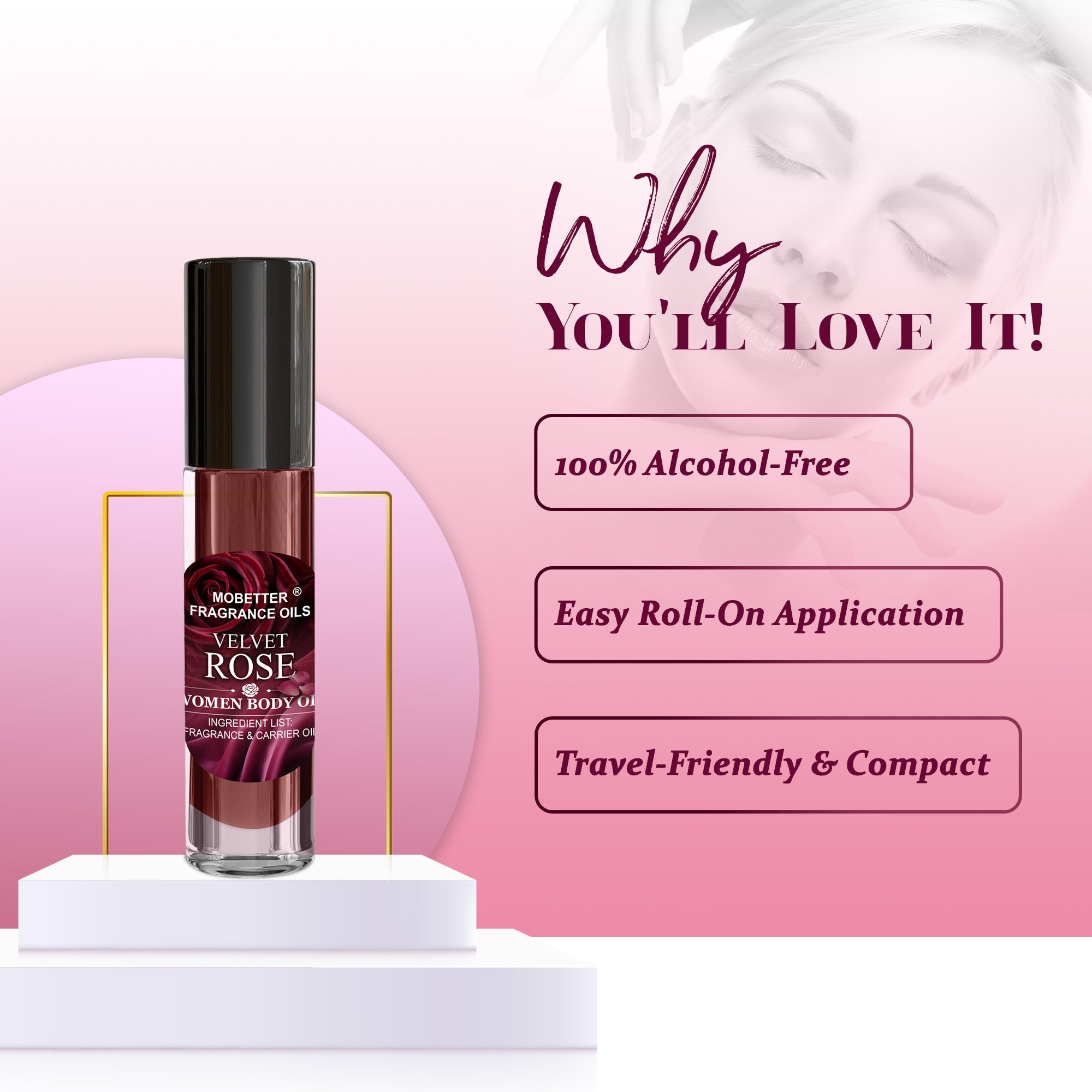 Image of Velvet Rose Perfume Body Oil