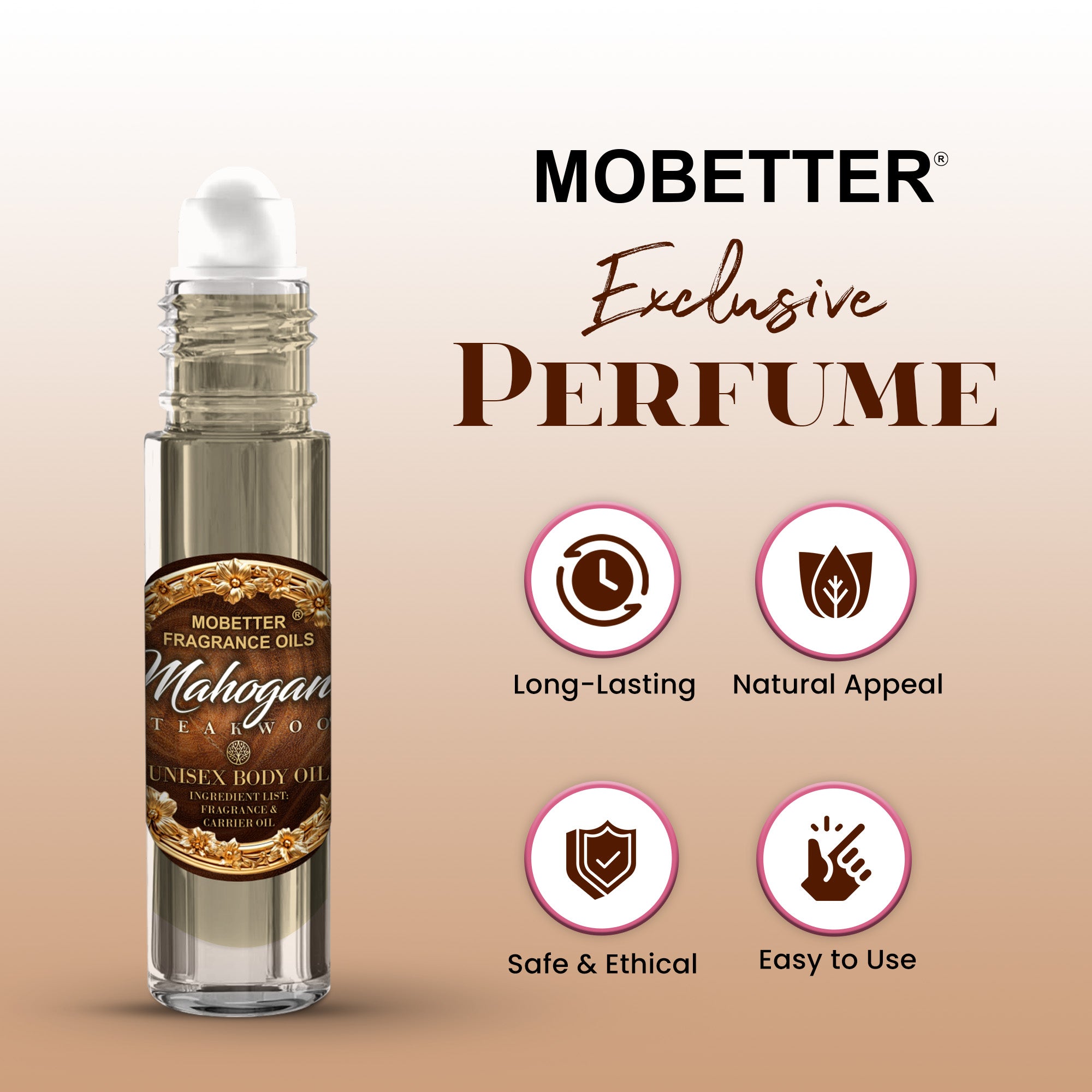 Image of Mahogany Teakwood Perfume Body Oil