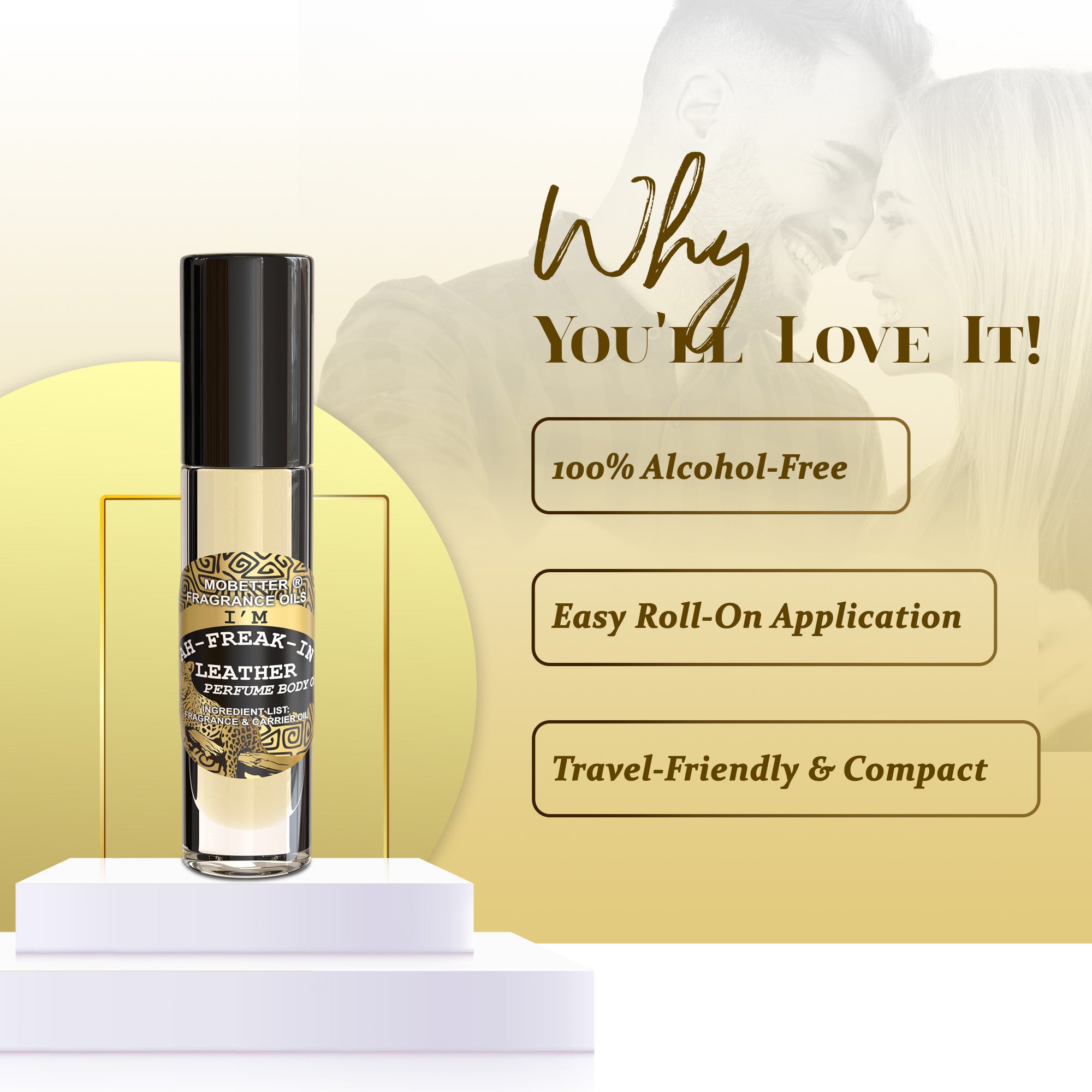 Image of I'm Ah-Freak-In Leather Perfume Body Oil