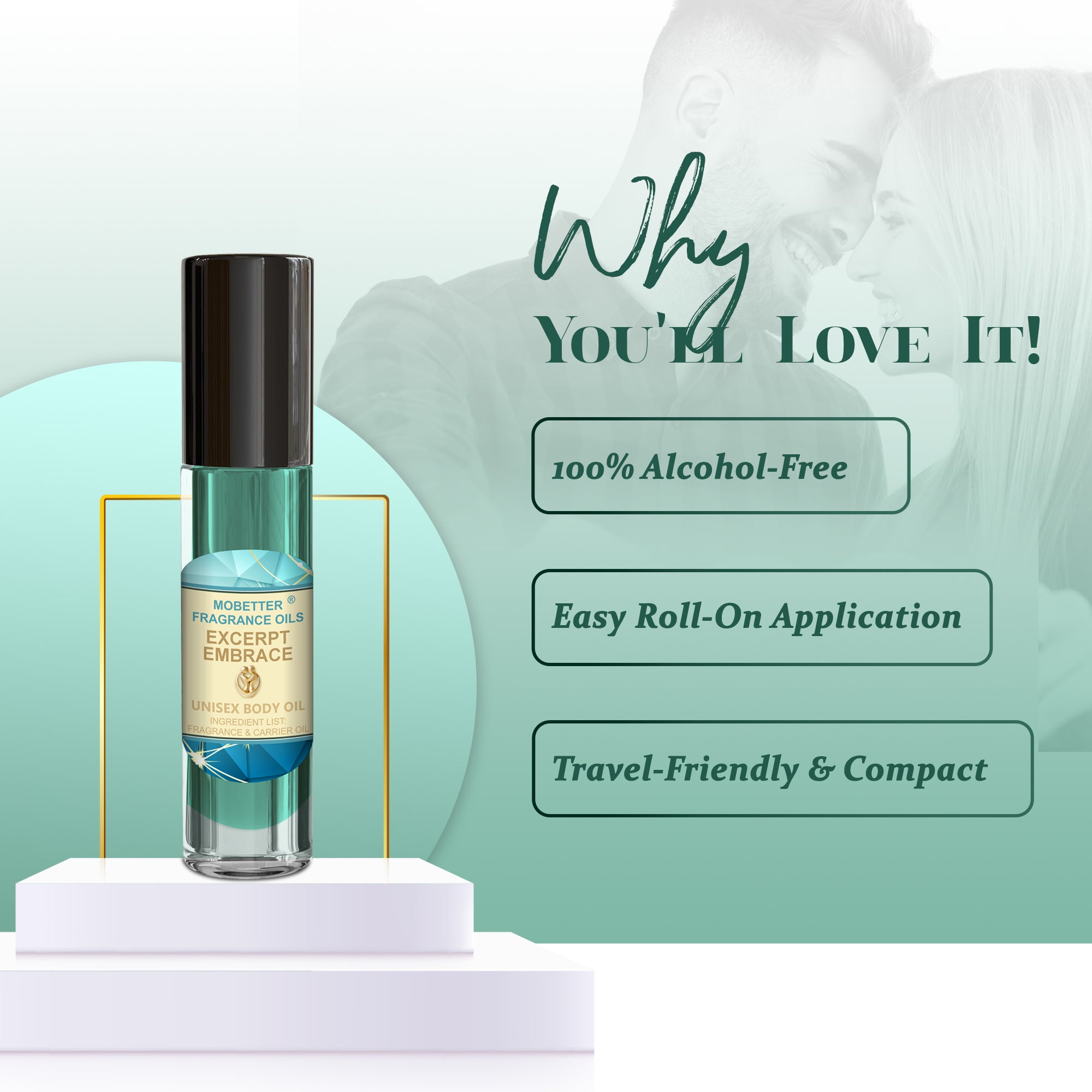 Image of Excerpt Embrace Perfume Body Oil