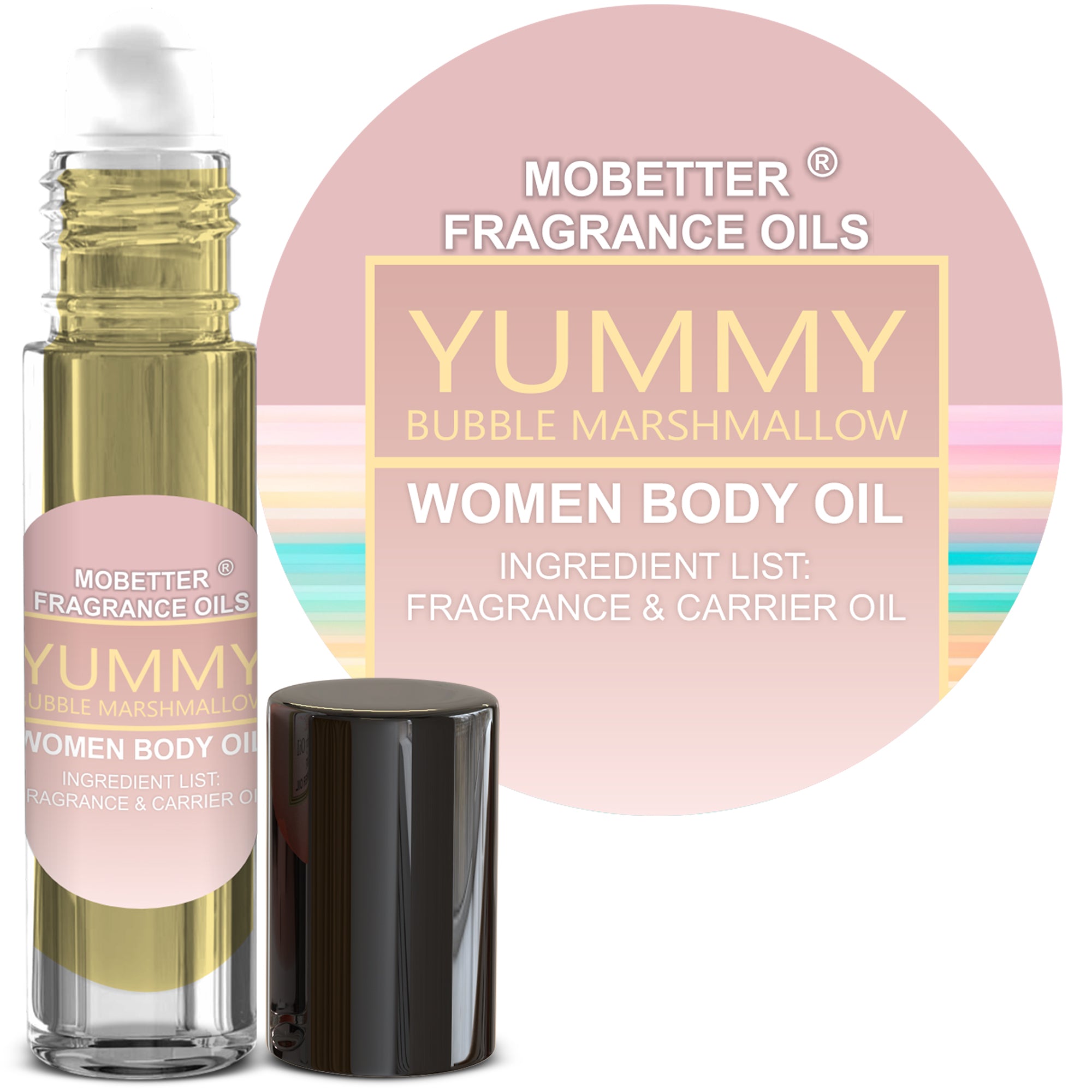 Image of Yummy Bubble Marshmallow Perfume Body Oil