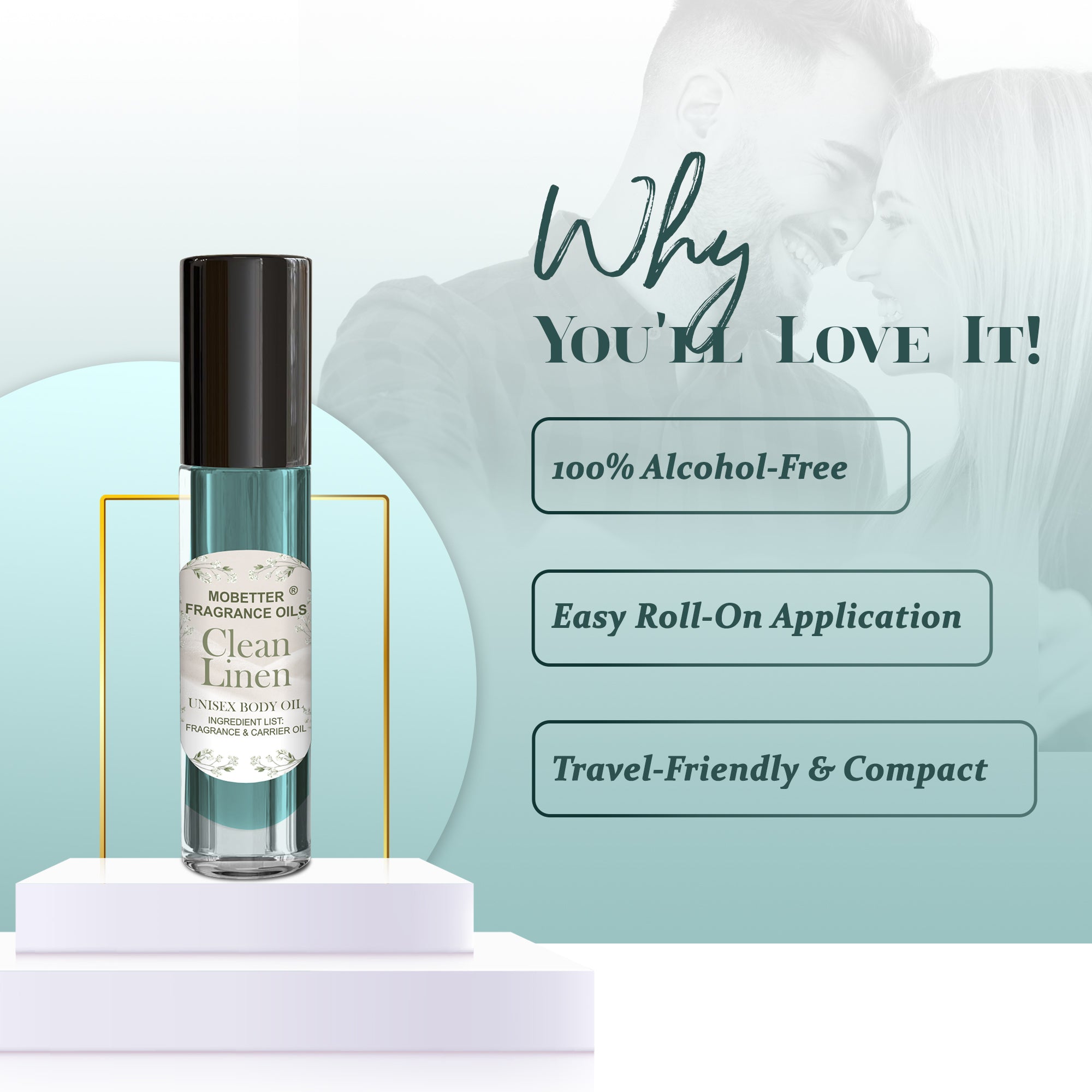 Image of Clean Linen Perfume Body Oil
