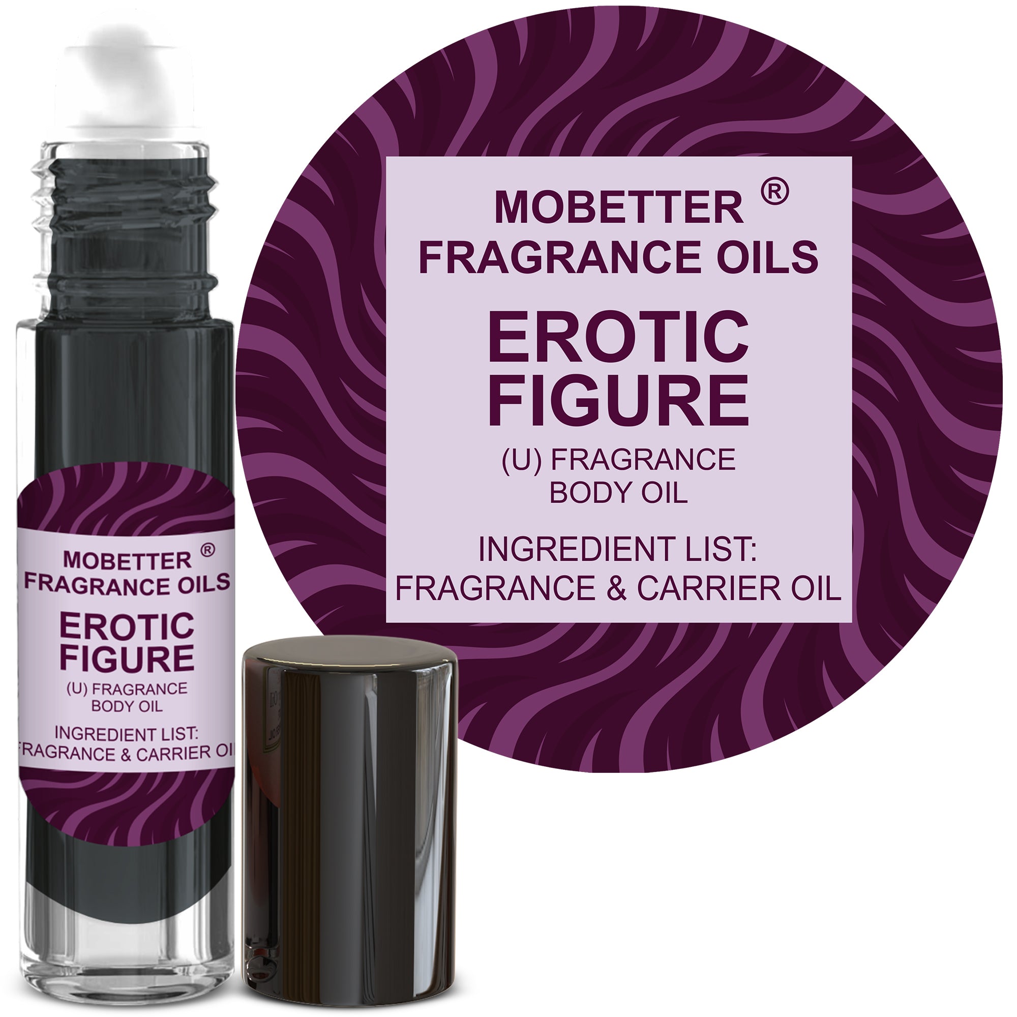 Image of Erotic Figure Perfume Body Oil