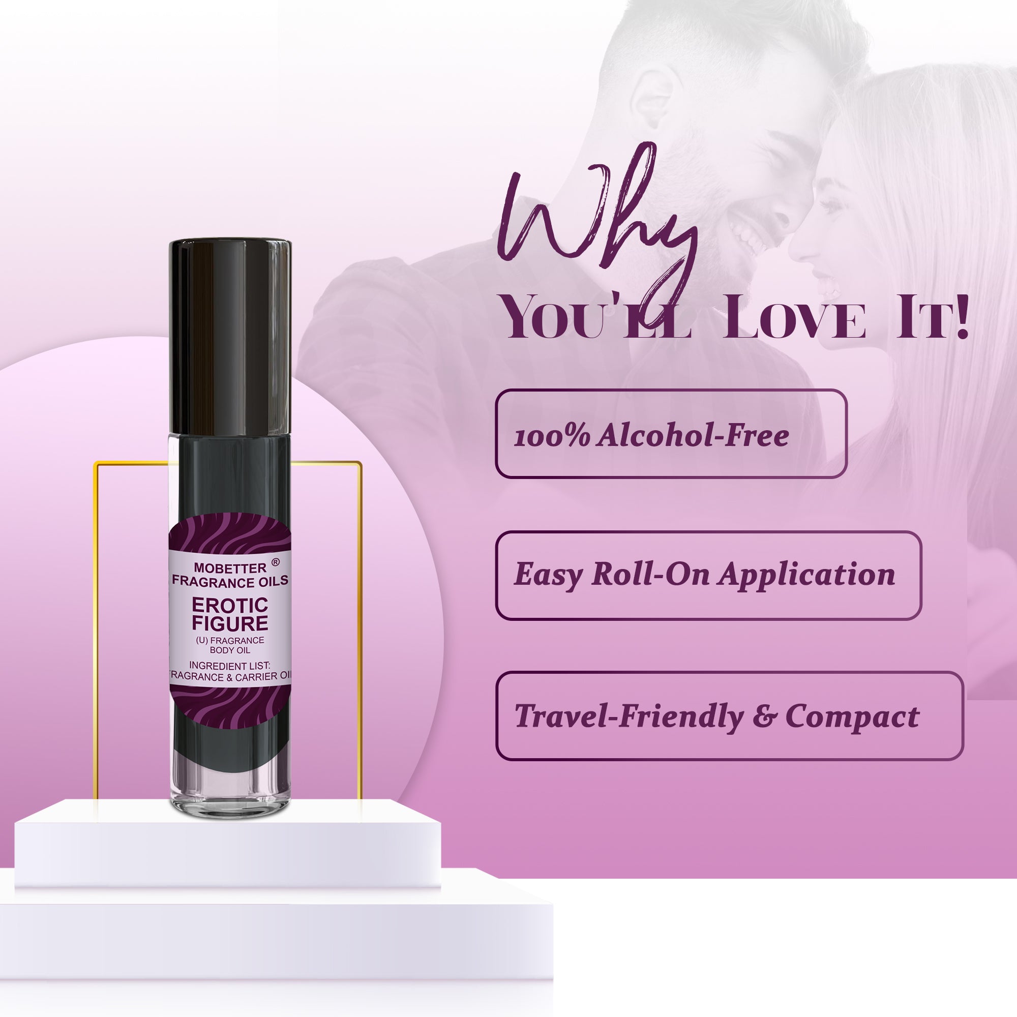 Image of Erotic Figure Perfume Body Oil