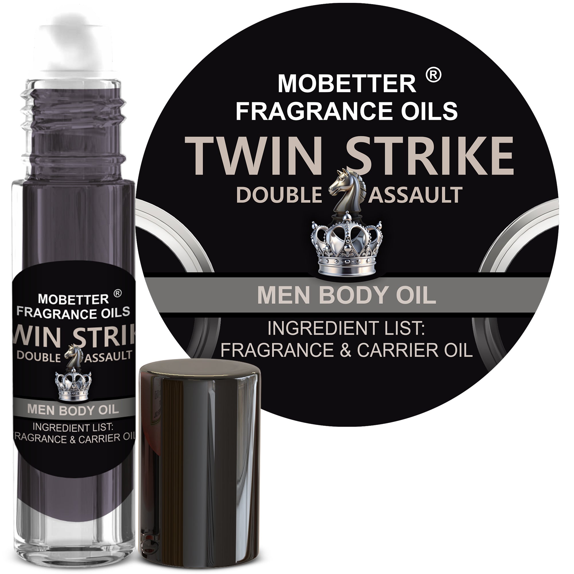Image of Twin Strike Double Assault Perfume Body Oil