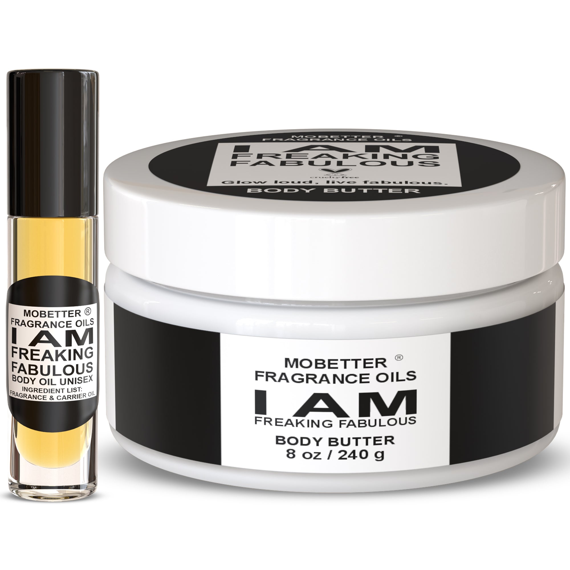 Image of I am Freaking Fabulous Body Butter & Body Oil Set