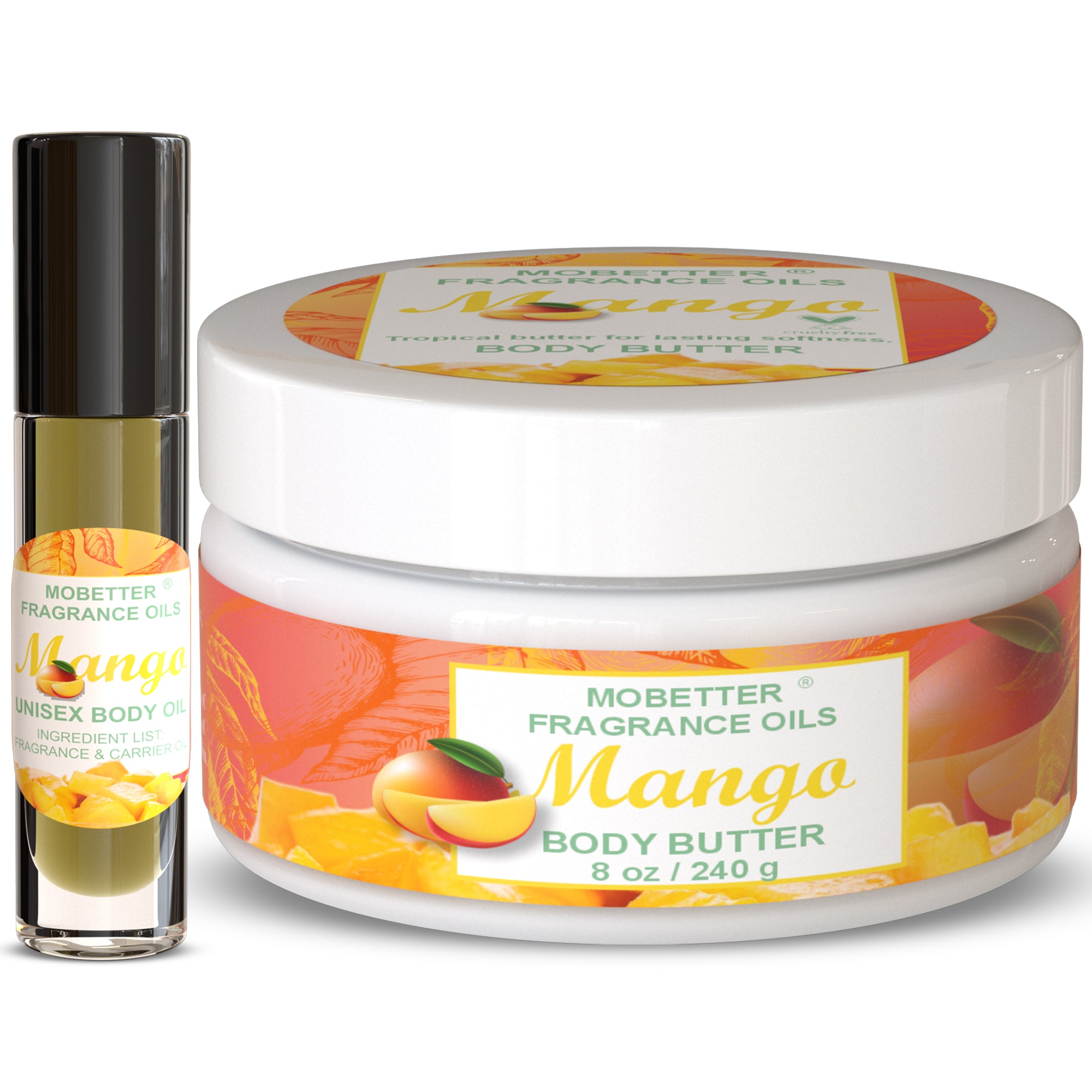 Image of Mango Body Butter & Body Oil Set