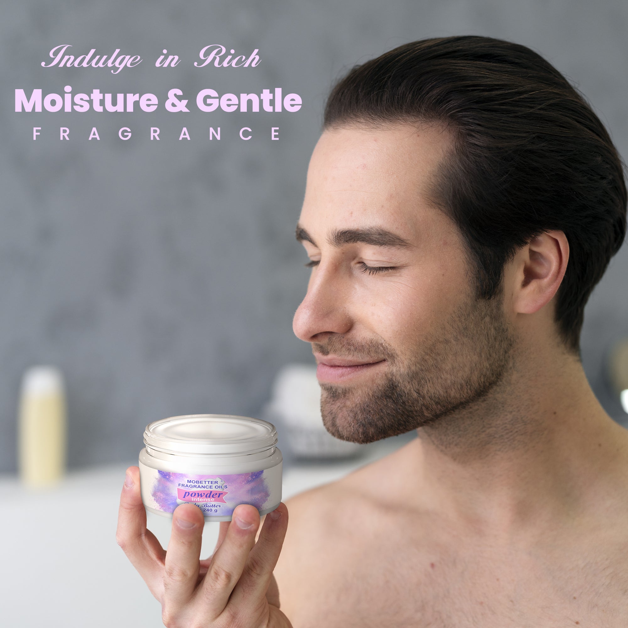 Image of Powder Intense Body Butter & Body Oil Set