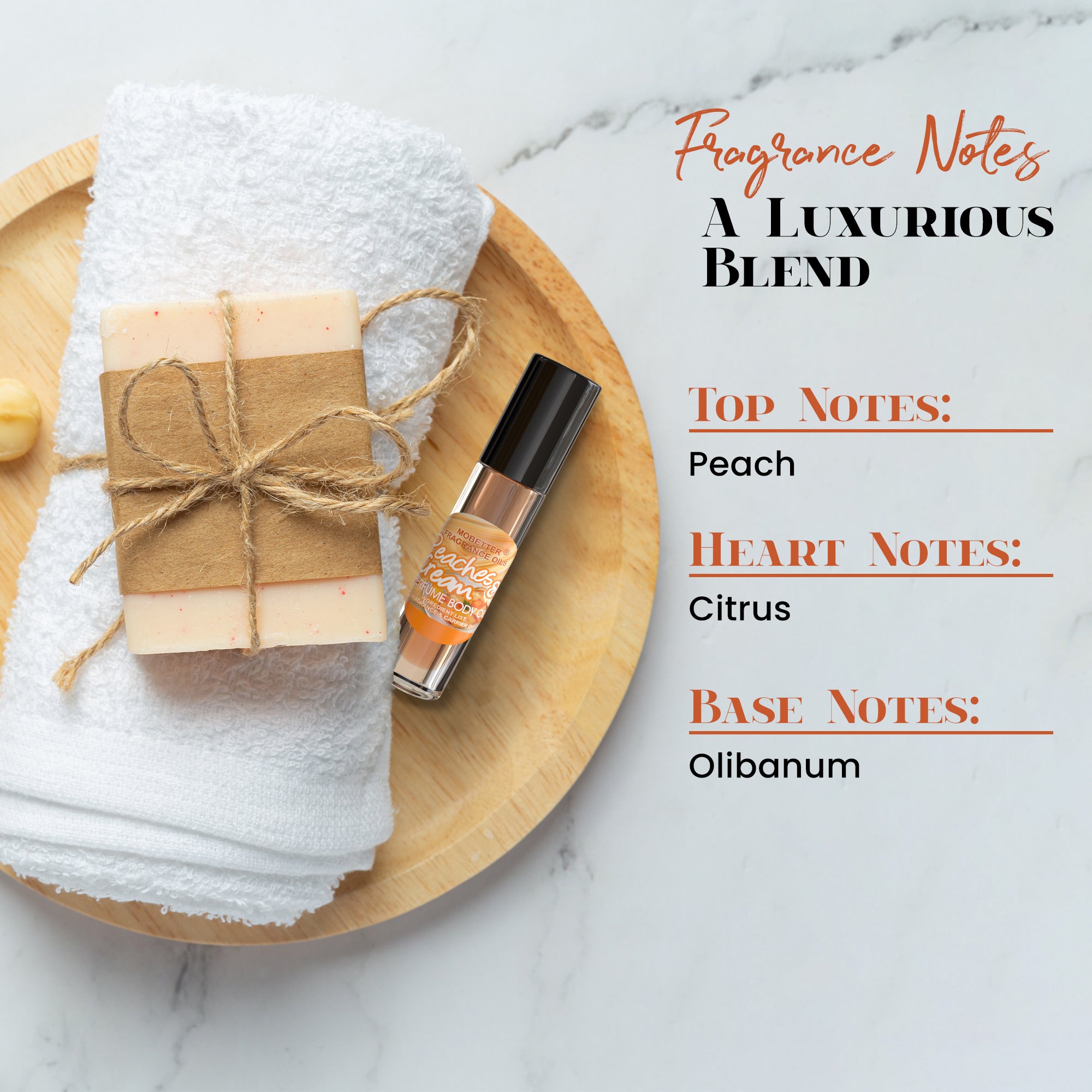 Image of Peaches & Cream Body Butter & Body Oil Set