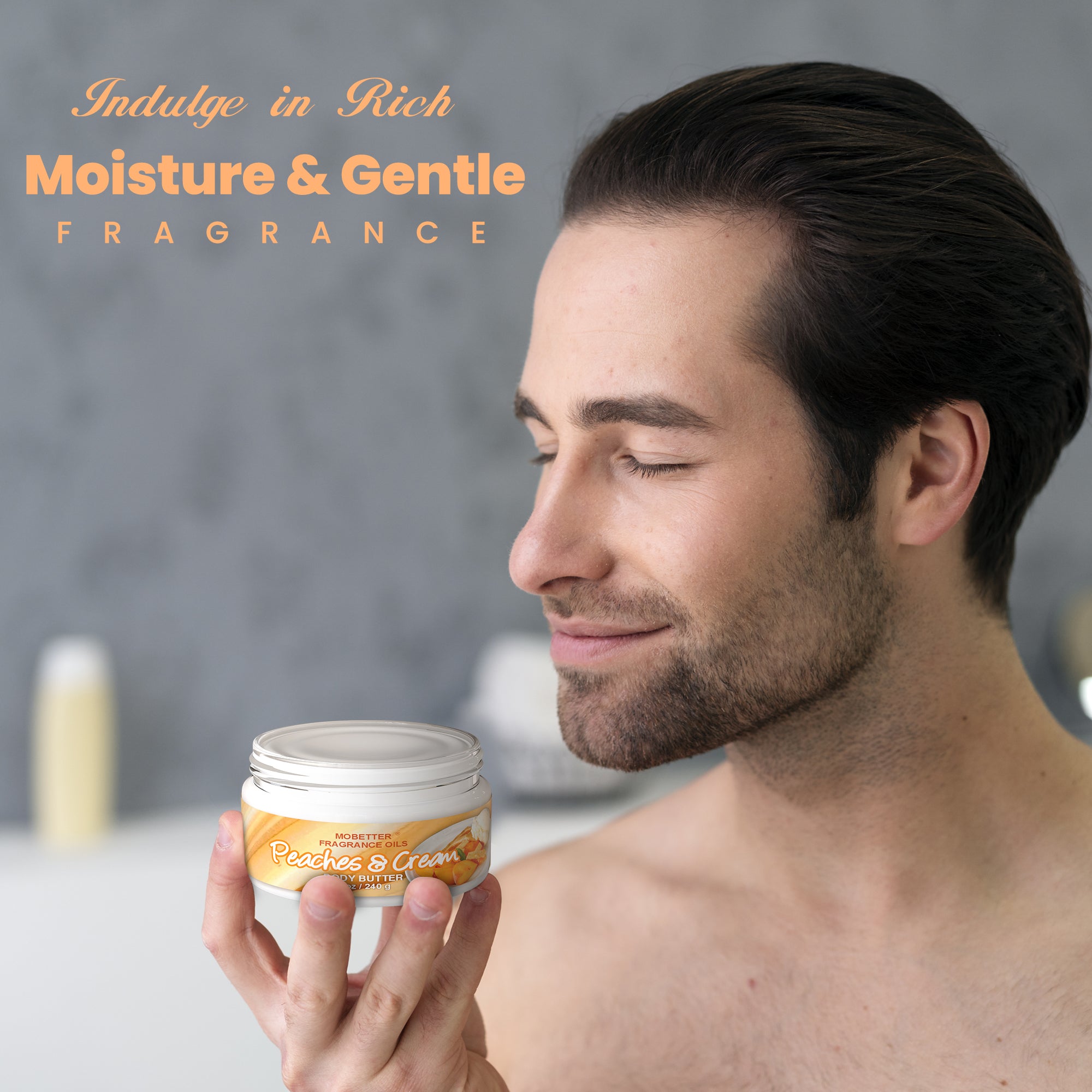 Image of Peaches & Cream Body Butter & Body Oil Set