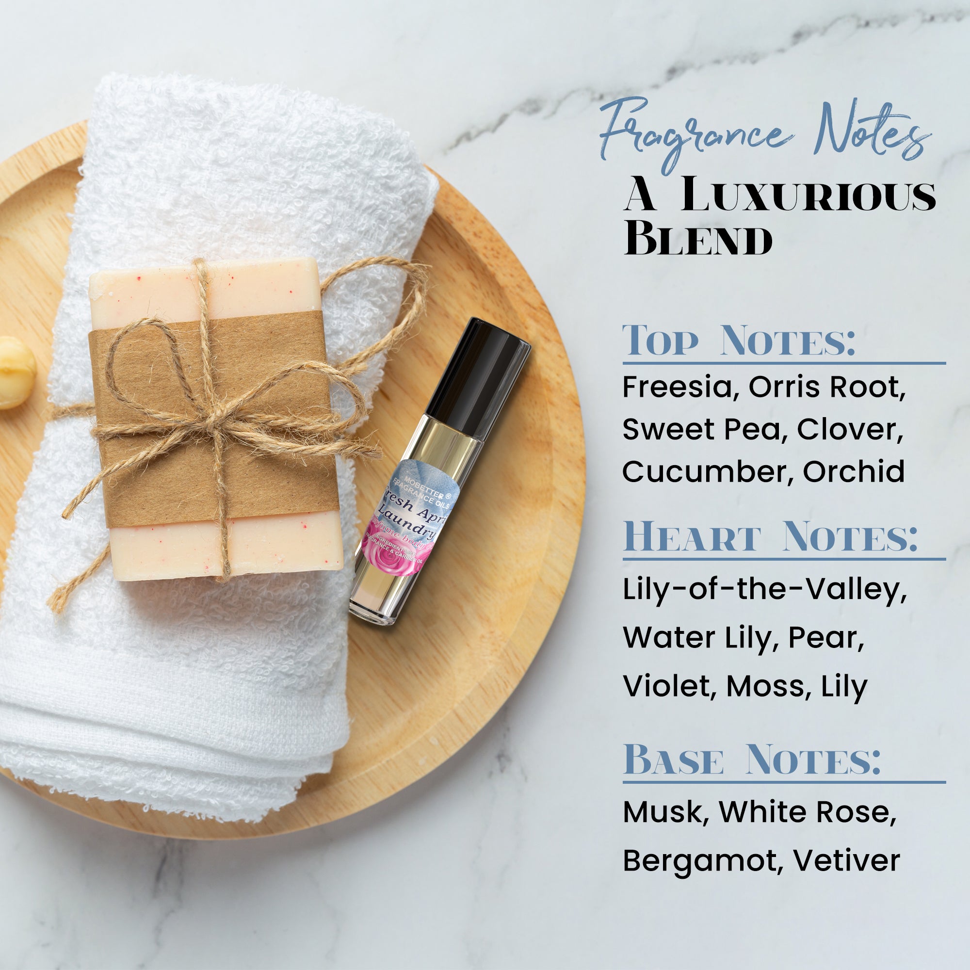 Image of Fresh April Laundry Body Butter & Body Oil Set