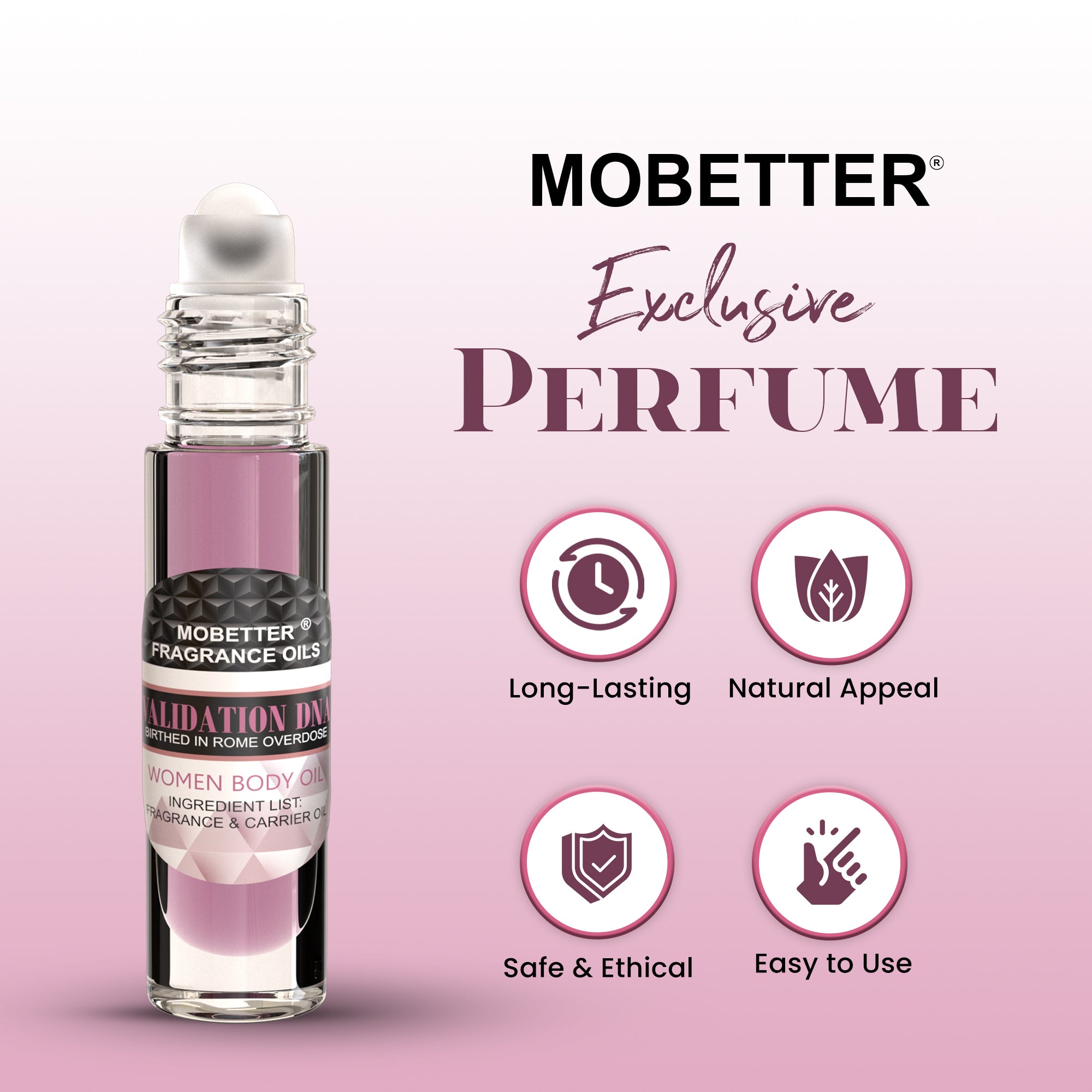 Image of Validation DNA Birthed in Rome Overdose Perfume Body Oil