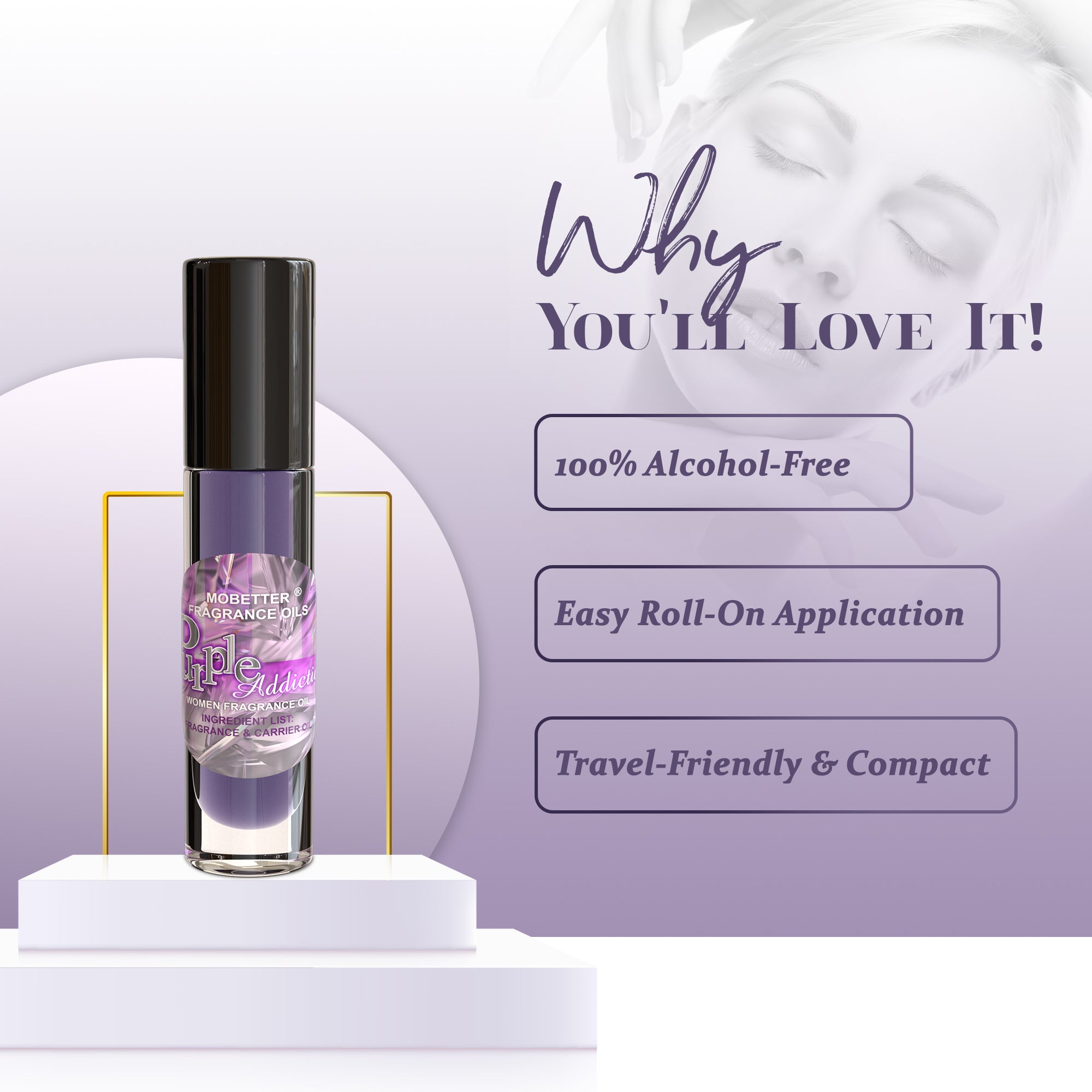 Image of Purple Addiction Perfume Body Oil