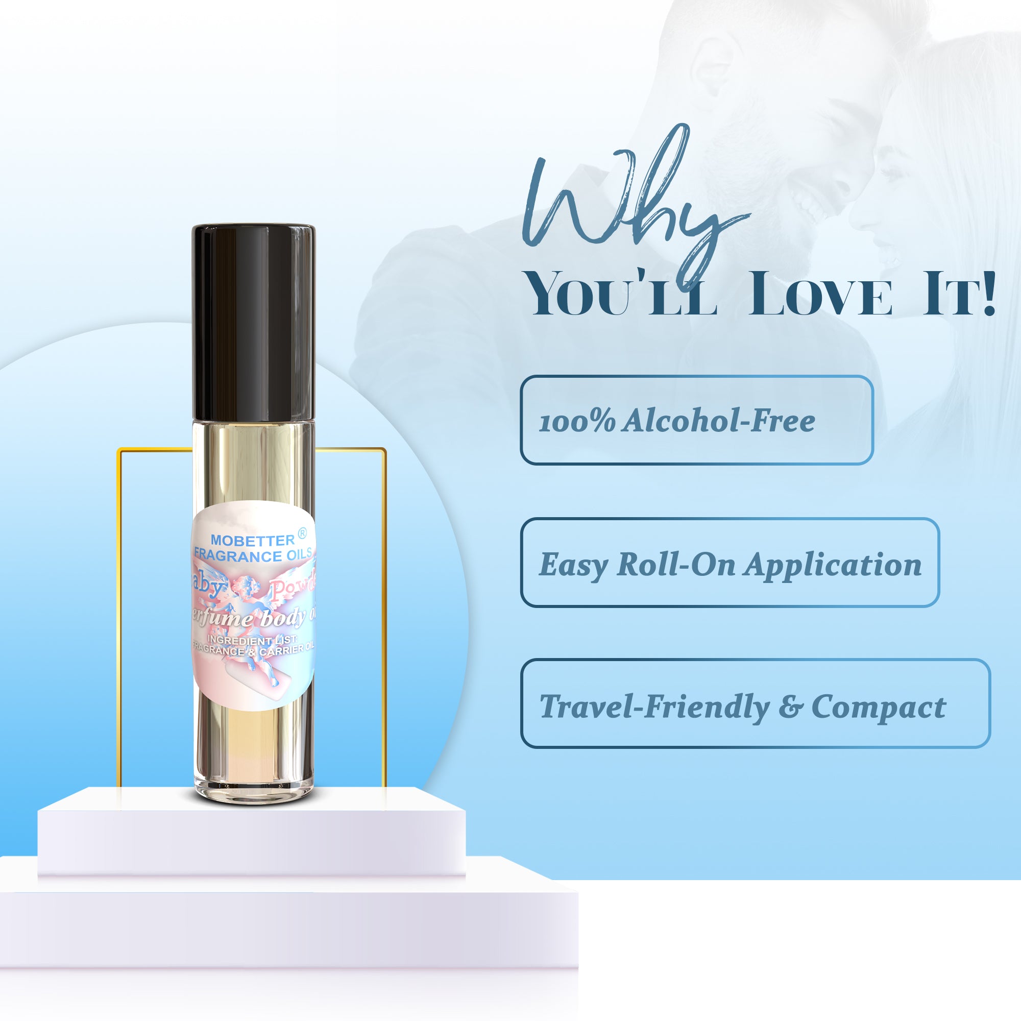 Image of Baby Powder Perfume Body Oil